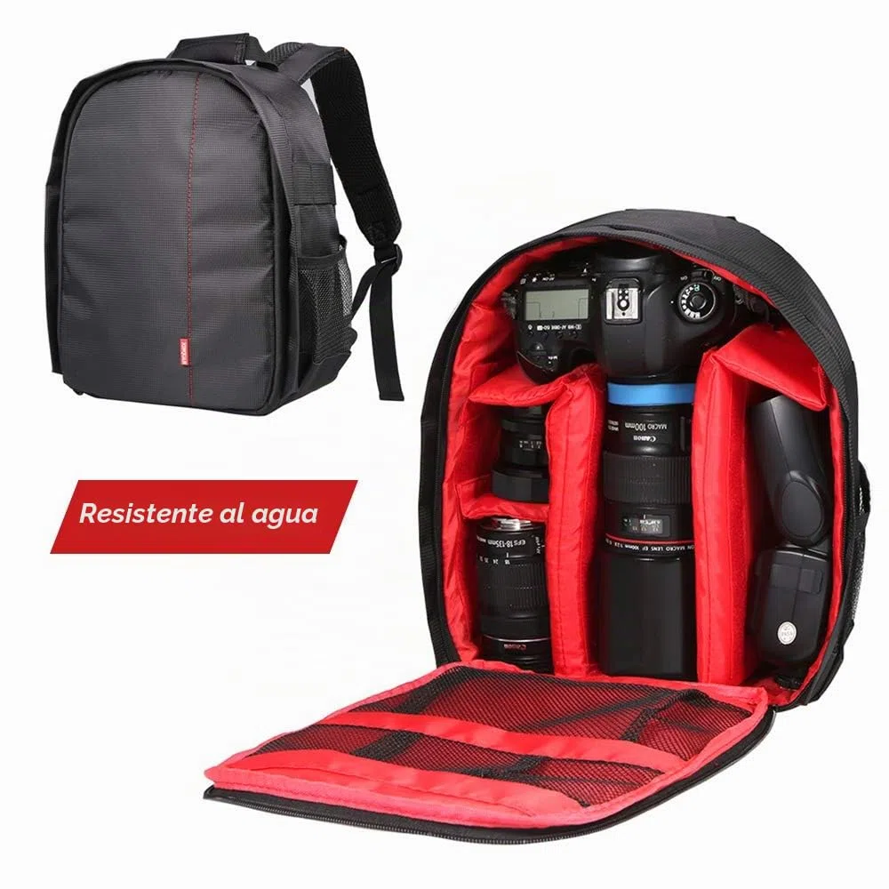 Bolsos multifuncionales Respirables multifuncionales Impermeables de la cámara de la Mochila de la cámara de Digitaces de la cámara de Digitaces de DSLR