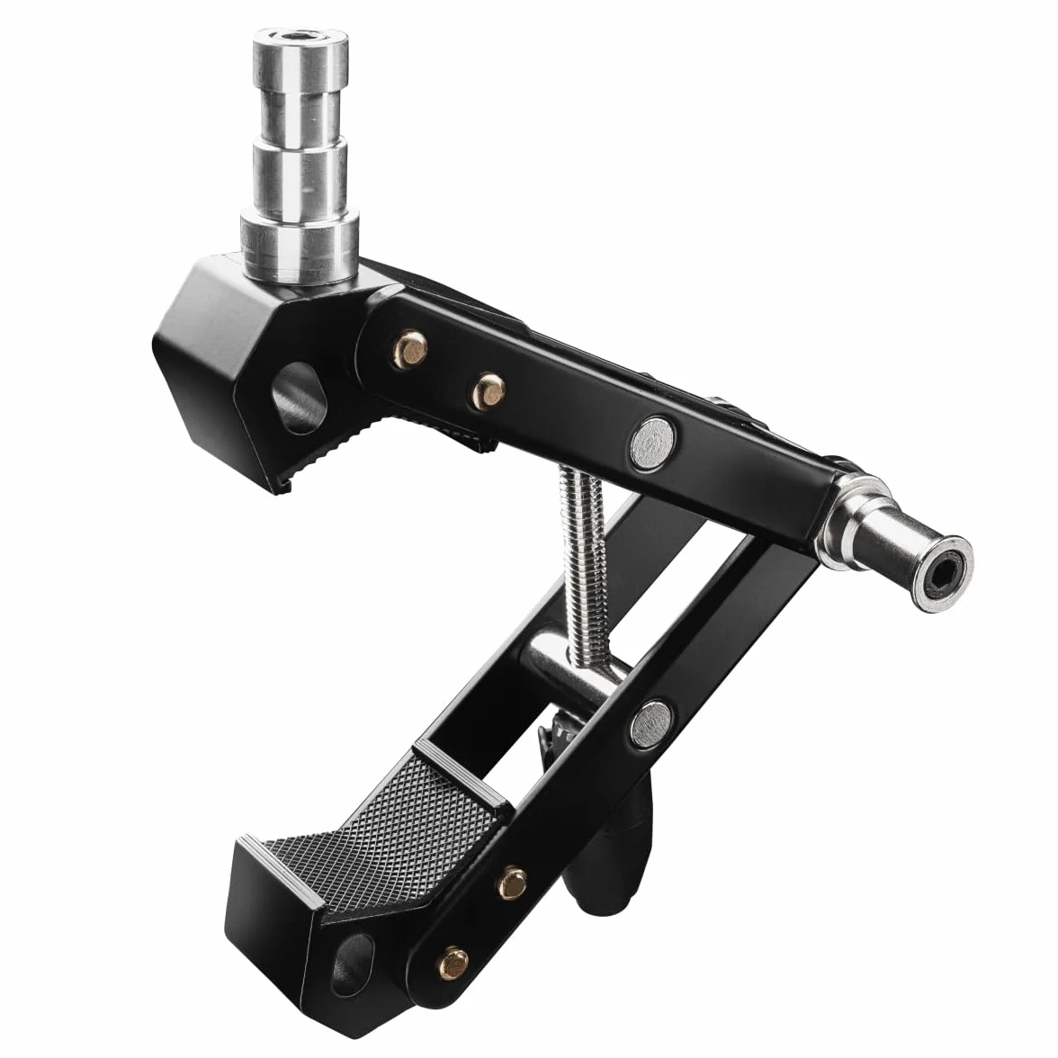 Walimex Pro 18600 - Pinza para Foco de Estudio con espita Dual