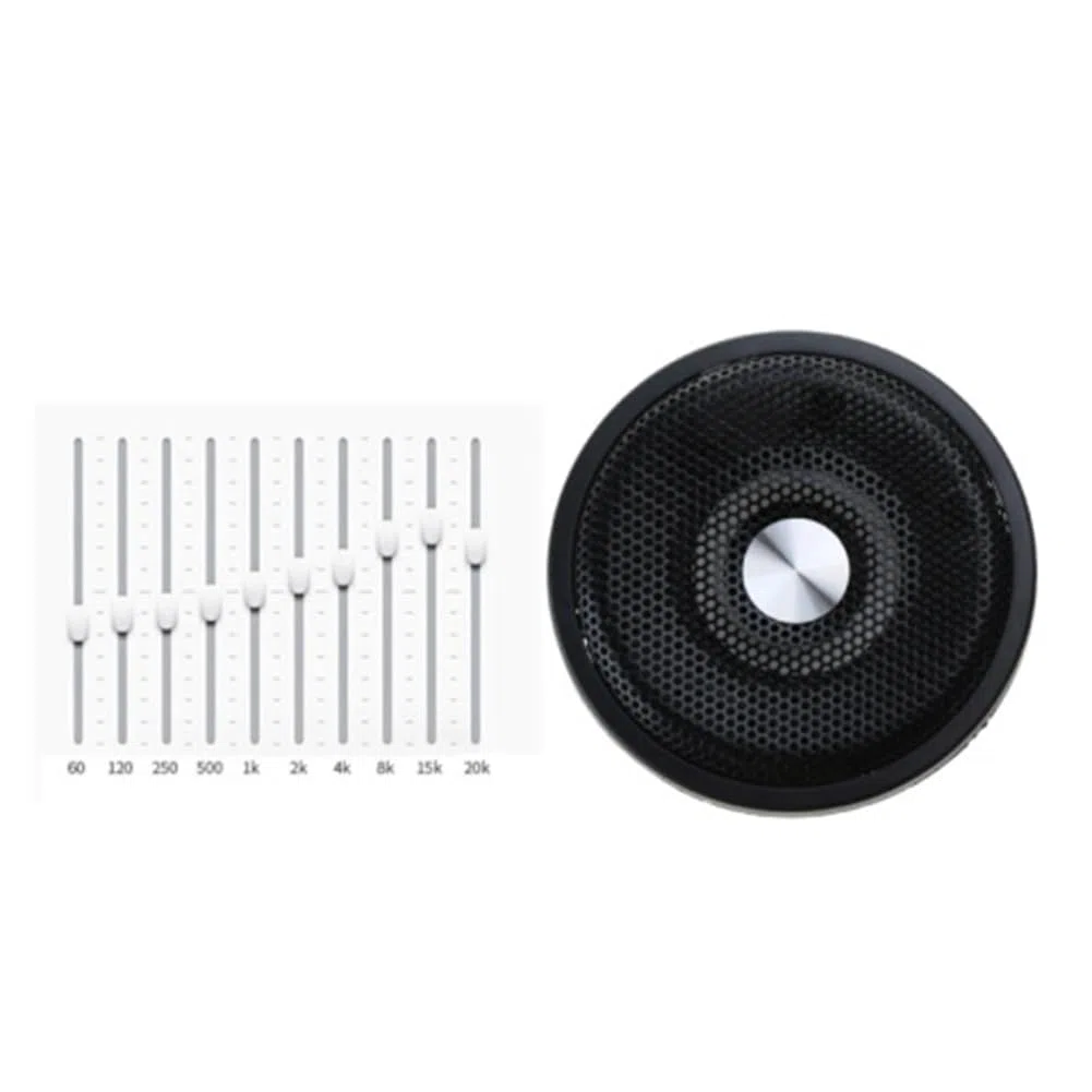 1 Par de Altavoces de Pared para Techo para Barcos Marinos Impermeables de 4 Ohmios y 15 W para CéSped J60A (Negro)