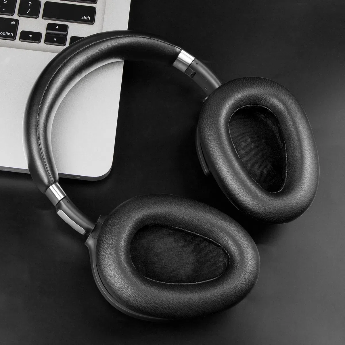 SOULWIT Piel de Cordero Almohadillas Repuesto para Sennheiser PXC480, PXC550, PXC 550-II, MB660 UC, MB 660 MC, Almohadillas para EPOS Adapt 660, con Espuma Aislante del Ruido