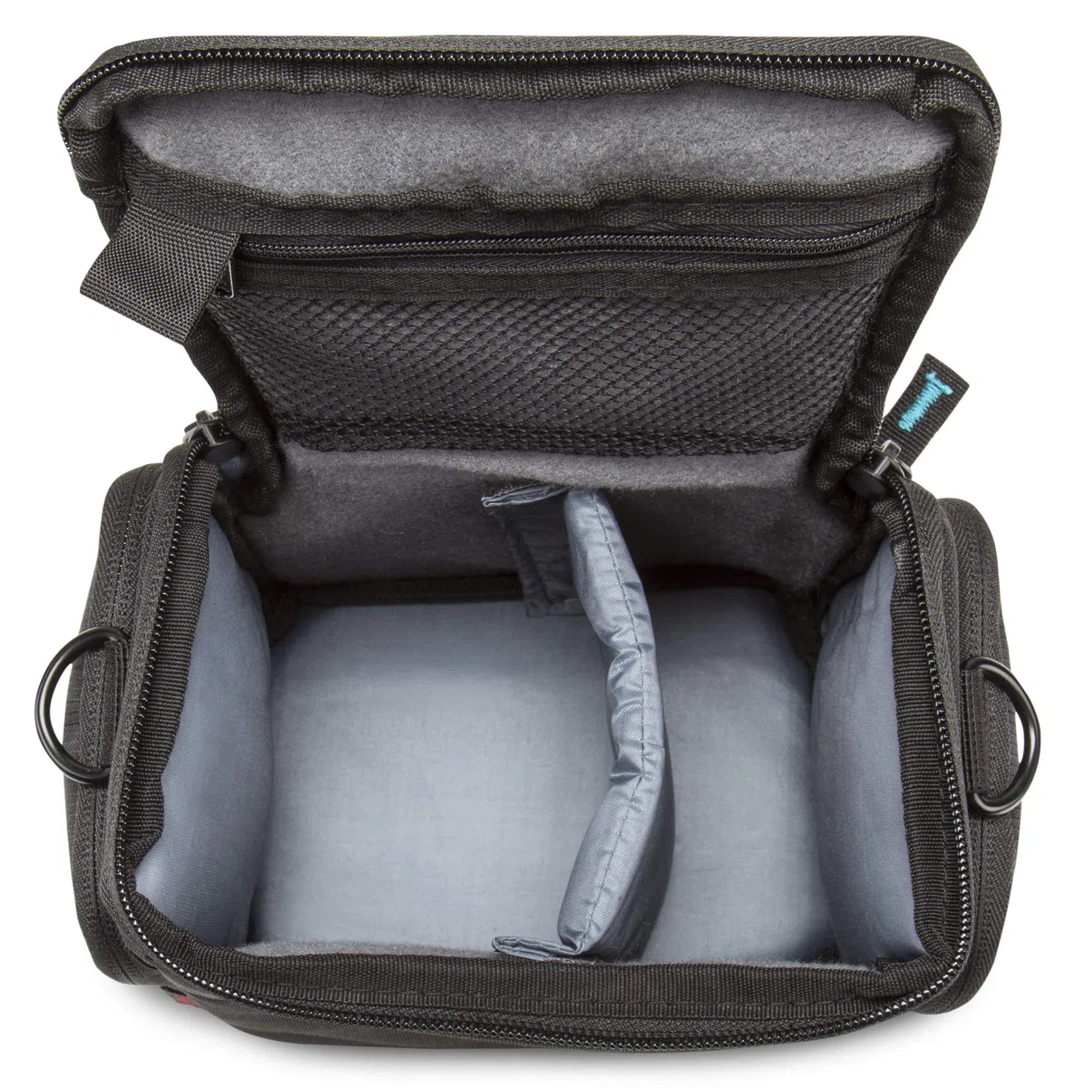 Bodyguard 5* Estuche para cámara Negro - Adecuado para Sony Alpha 6000 6300 6500 DSC-HX400V Canon M100 M10 M3 Nikon Coolpix B700 Panasonic Lumix DMC-FZ72
