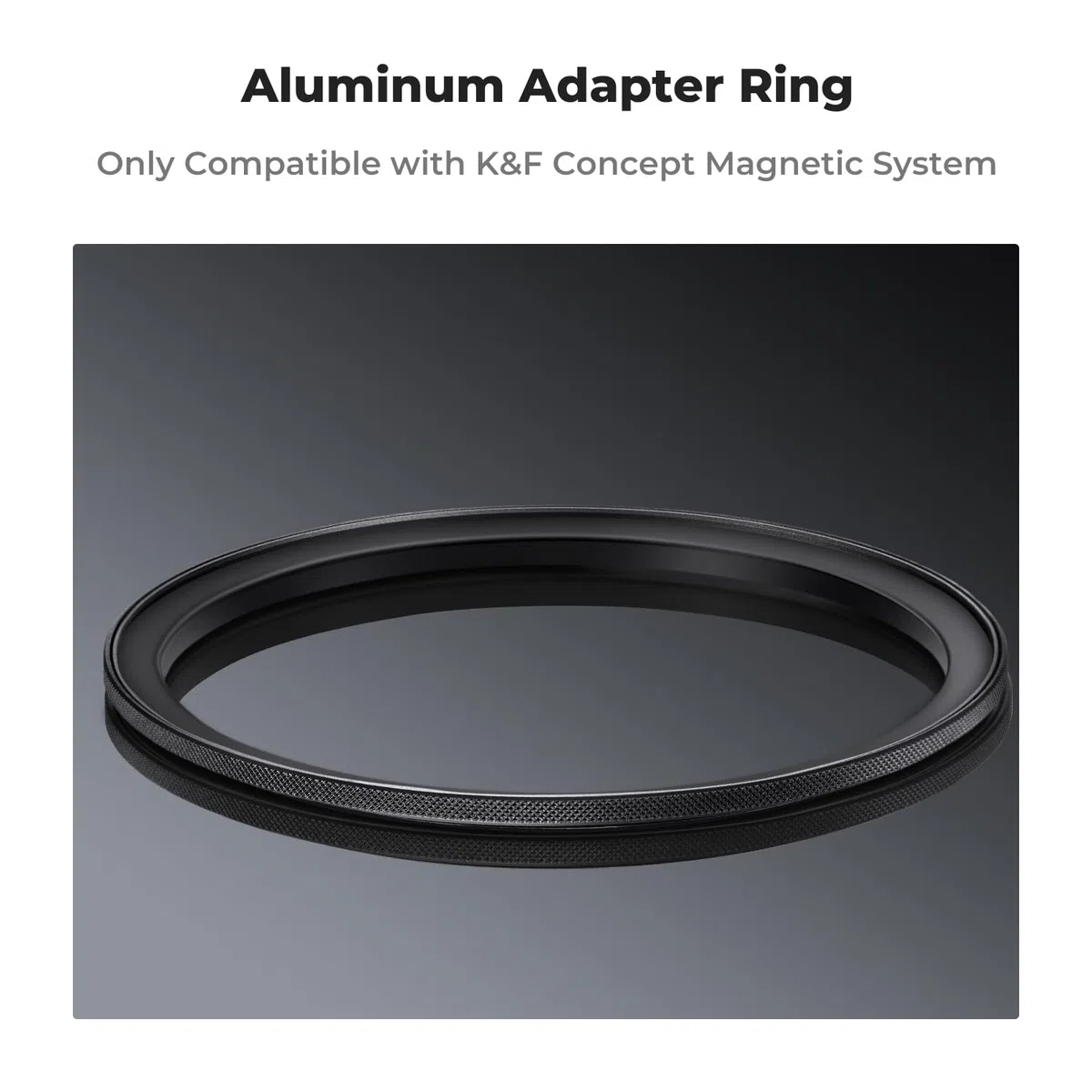 K&F CONCEPT Step Up Anillo Adaptador Magnético para Filtros 67mm-77mm (Solo Compatible con filtros magnéticos de K&F CONCEPT)