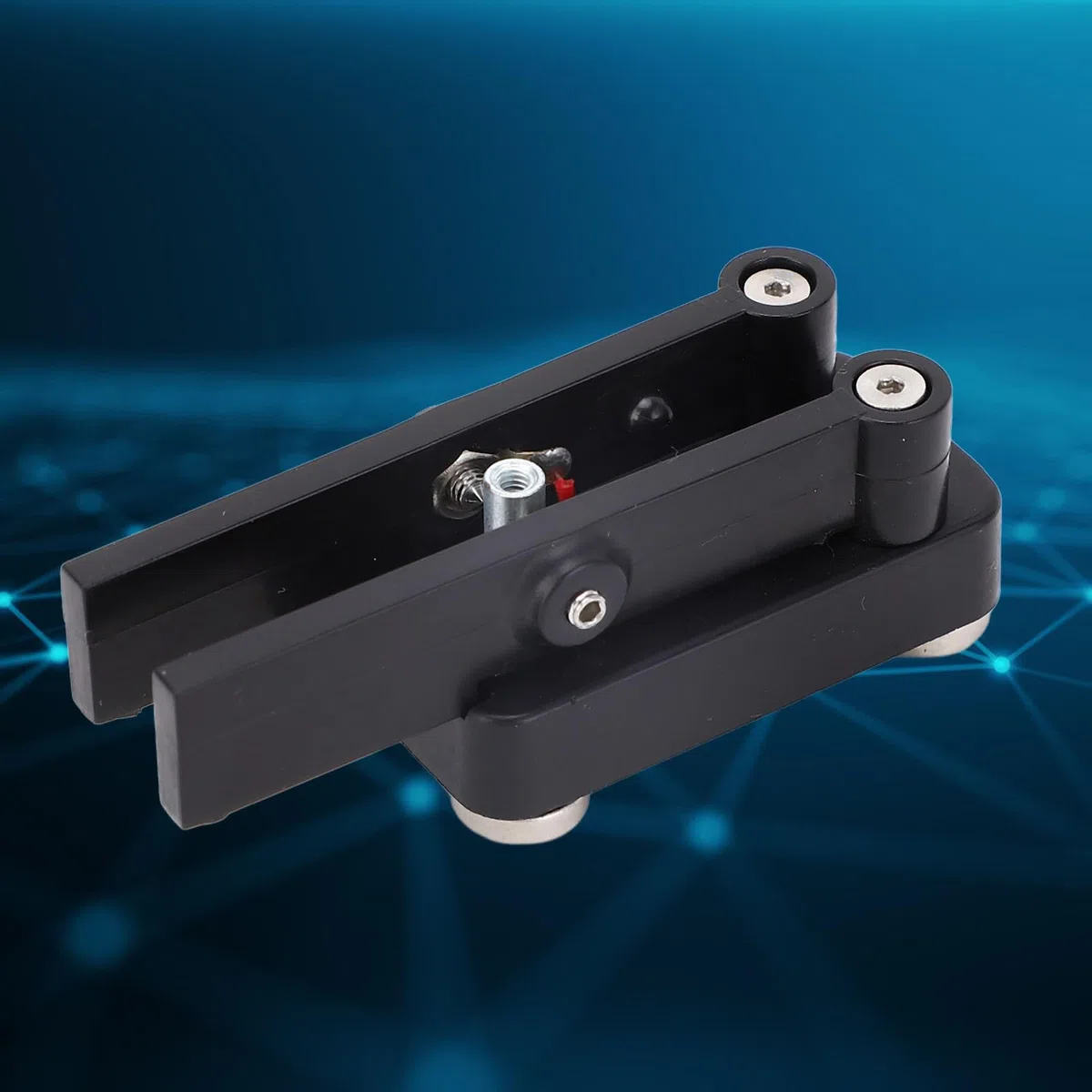 YWBL-WH Llave de Telégrafo de Doble Paleta con Base Magnética y Cable de 3,5 Mm para Práctica de Código Morse de Radioaficionado, Carcasa de ABS Portátil CW Keyer