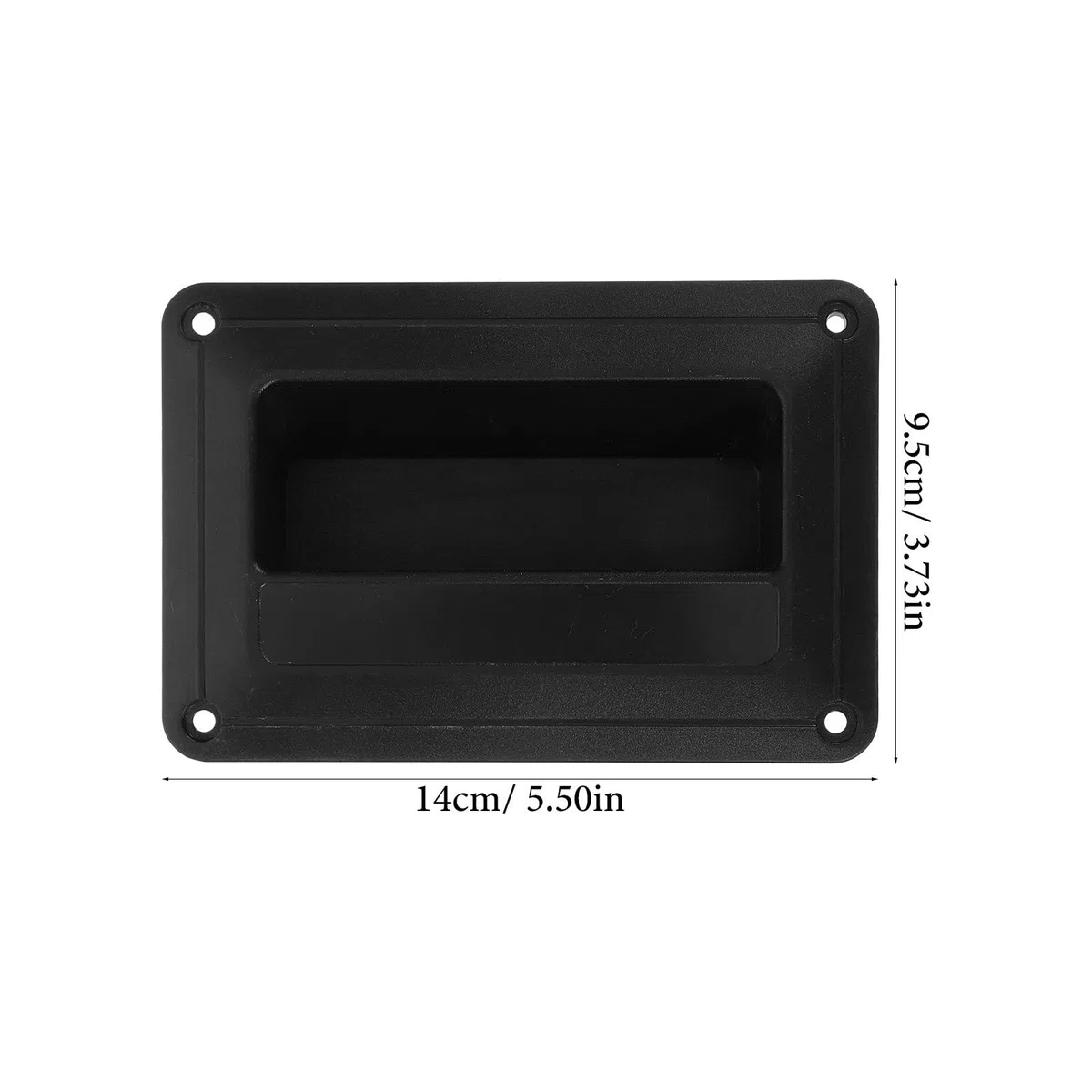 HOMSFOU Mango Lateral De Altavoz De Plástico 4 Piezas para Altavoces De Escenario Accesorios De Audio Manijas Laterales Pequeñas Fácil Instalación Y Uso Seguro