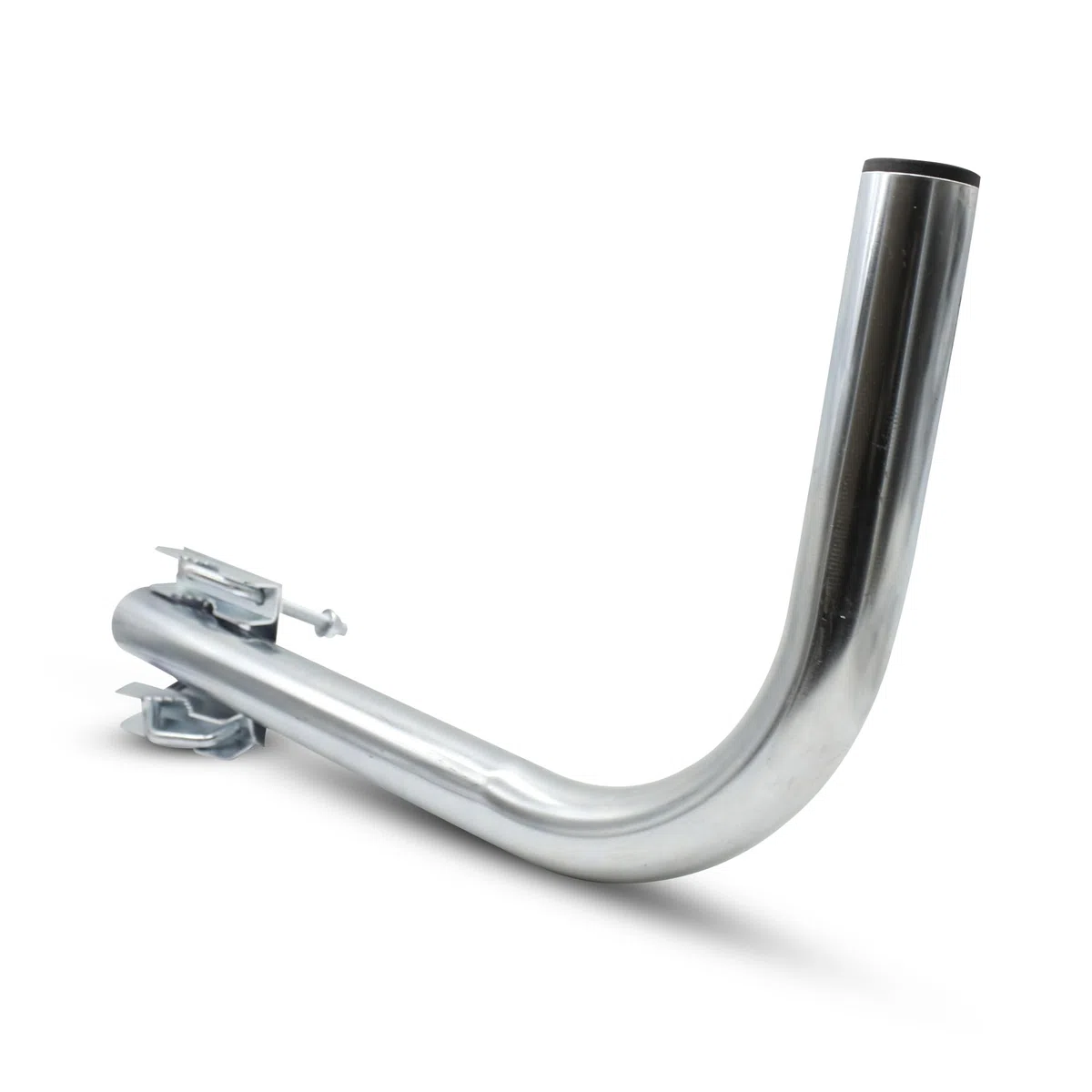 DOJA Barcelona | Soporte Balcon en L para Antena | 42x27cm | Pack 1 | Soporte en L | Estructura Antena Parabolica Exterior | Estructura Satelite para Barandal y Pared de Balcon en Forma de L