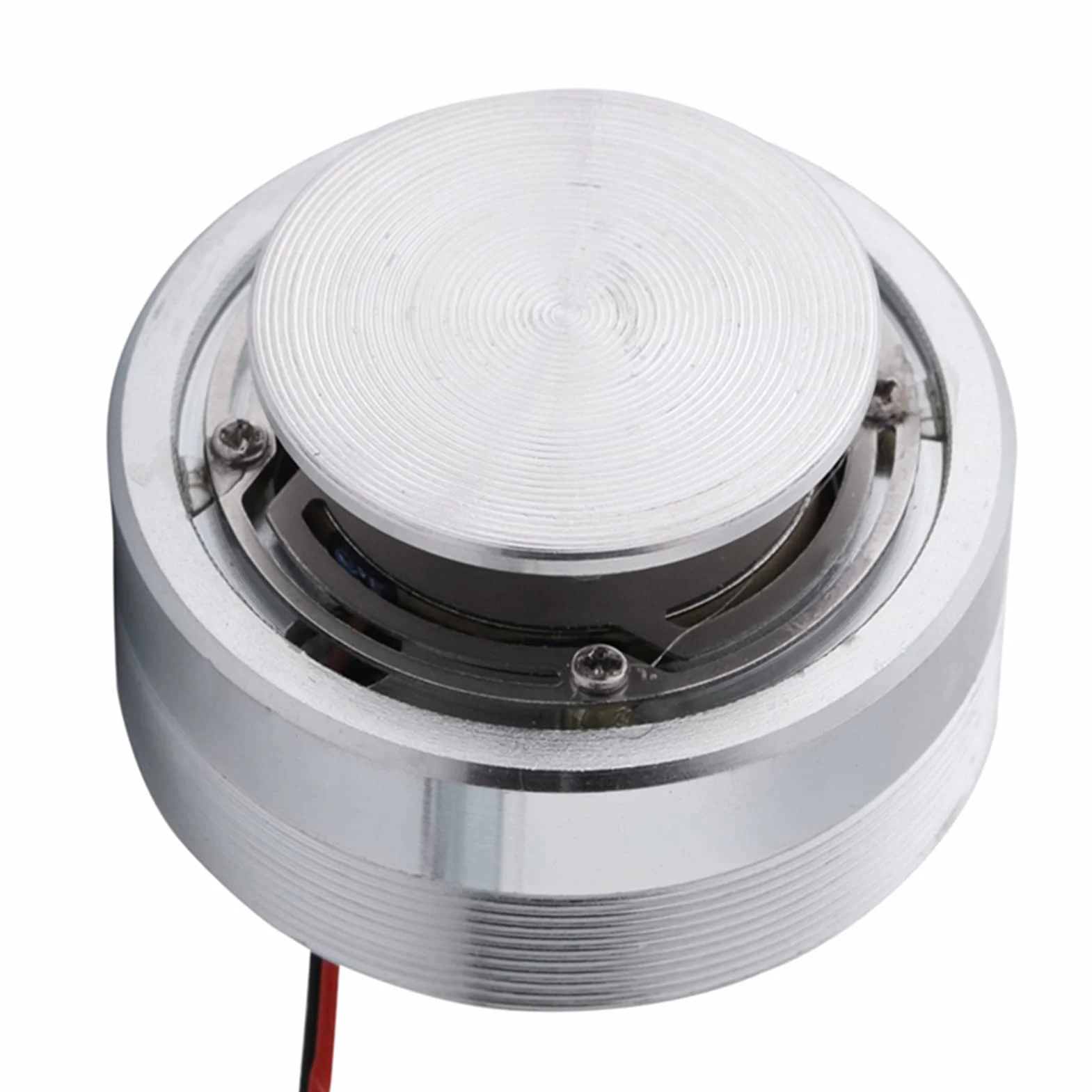Cocoarm Resonancia del Agitador de Bajos, Altavoz de Resonancia de 50 Mm y 2 Pulgadas Altavoz de Resonancia de Todas Las Frecuencias Ronda de Vibración para Equipos Reproducción de (4Ω