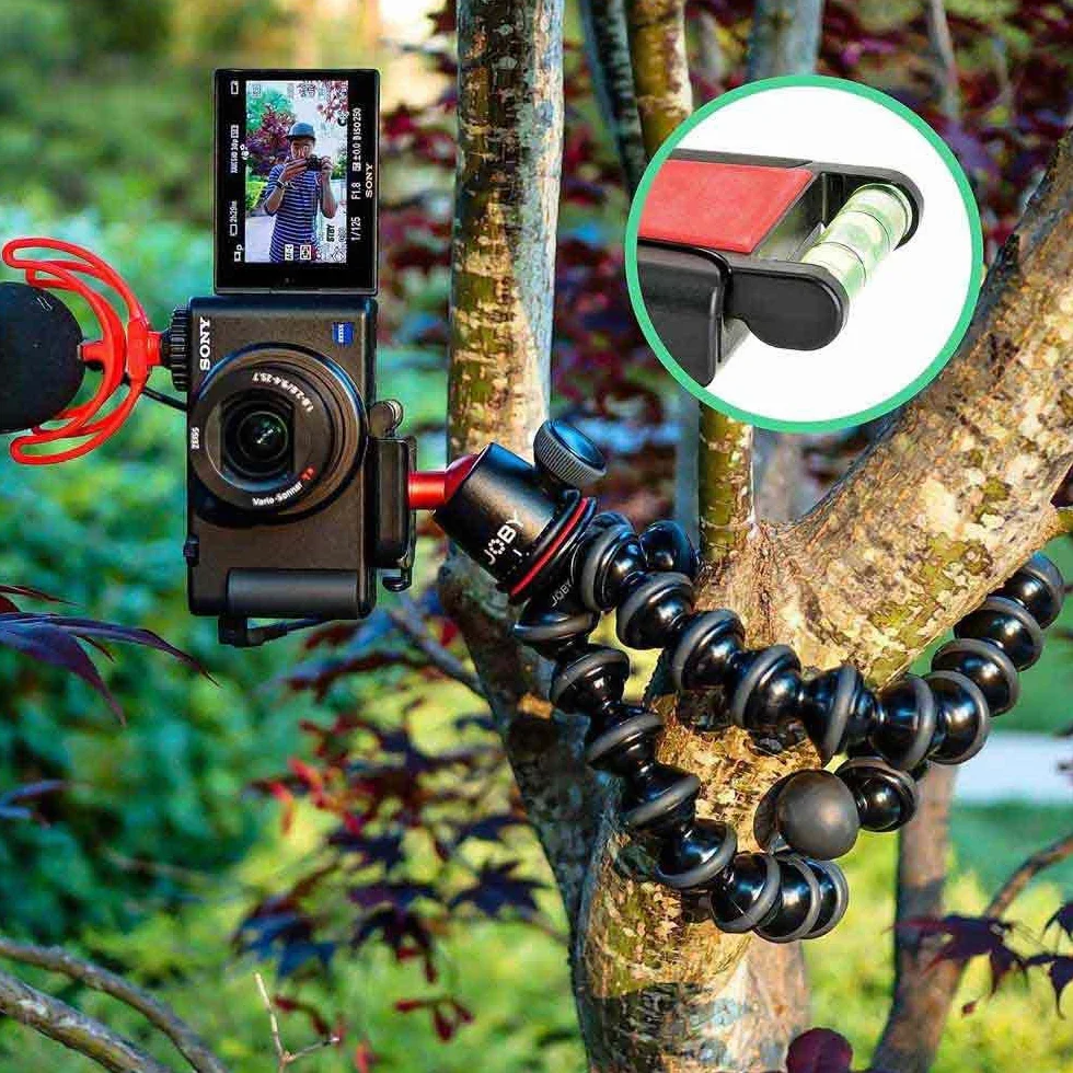 Joby GorillaPod Kit 3K - Trípode Flexible Ligero con Rótula para Cámaras DSLR y CSC/Sin Espejo, Made in Italy, JB91507-BWW, Peso hasta 3 kg