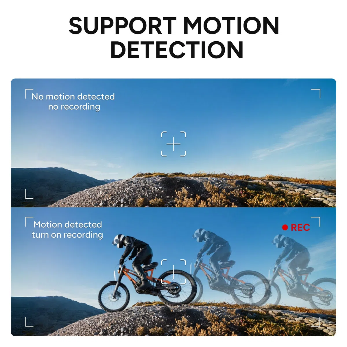 SJCAM SJ6Pro 4K60fps 24MP Cámara de acción de Pantalla Dual con WiFi, estabilizador de giroscopio de 6-aixs, Zoom 8X FOV de 165°, cámara Impermeable subacuática de 30 m con Tarjeta 2X 1000mAh/64G