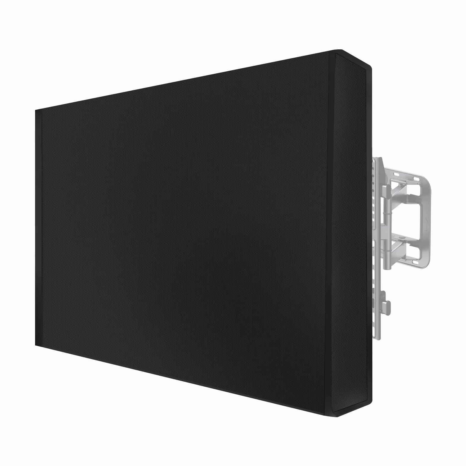MaxAwe Cubierta de TV de 60" - 63" para exteriores, 58 x 37 x 5 pulgadas (148 x 95 x 14 cm), cubierta de TV para exteriores, resistente a la intemperie, universal, protector de pantalla negro