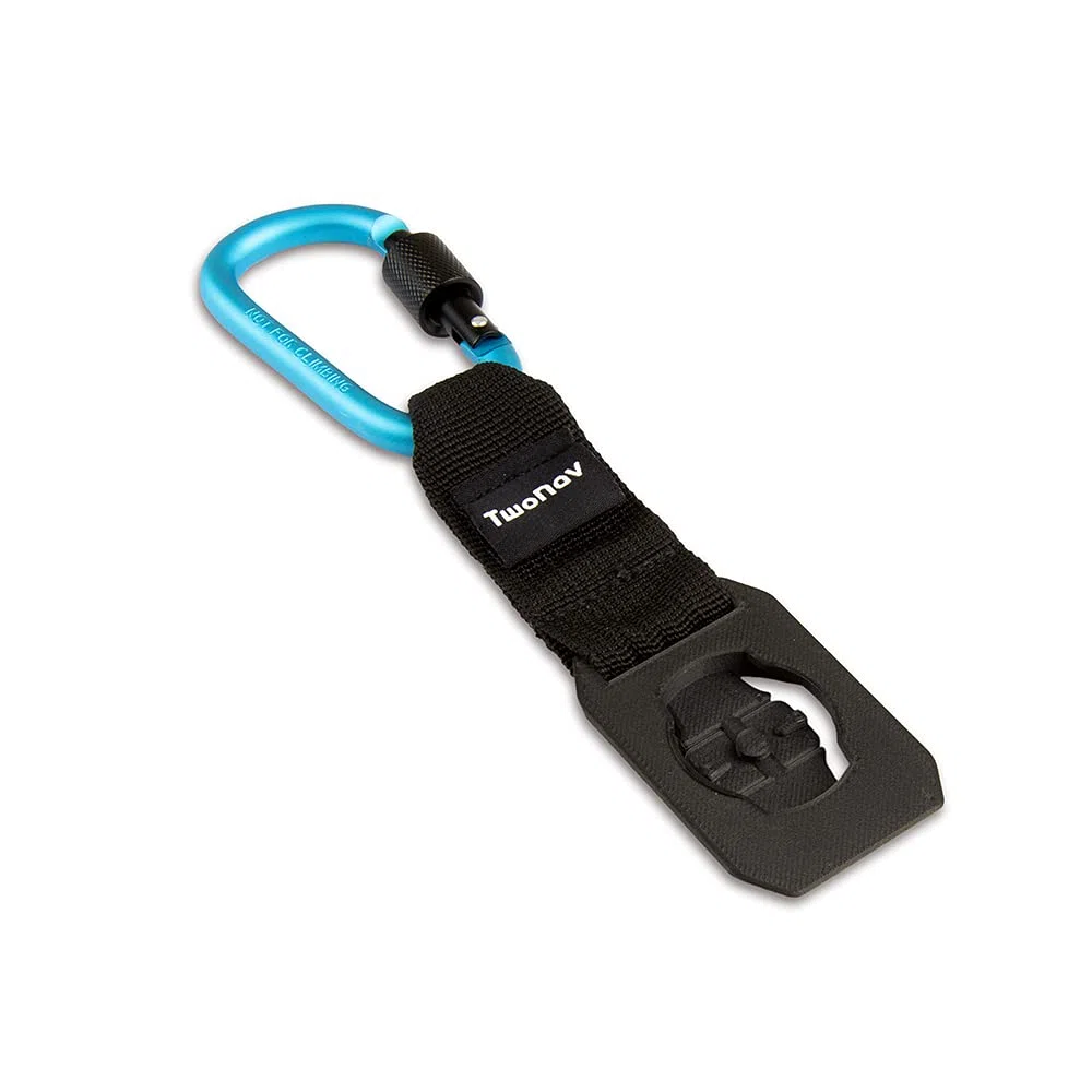TwoNav - Soporte QuickLock mosquetón, Negro