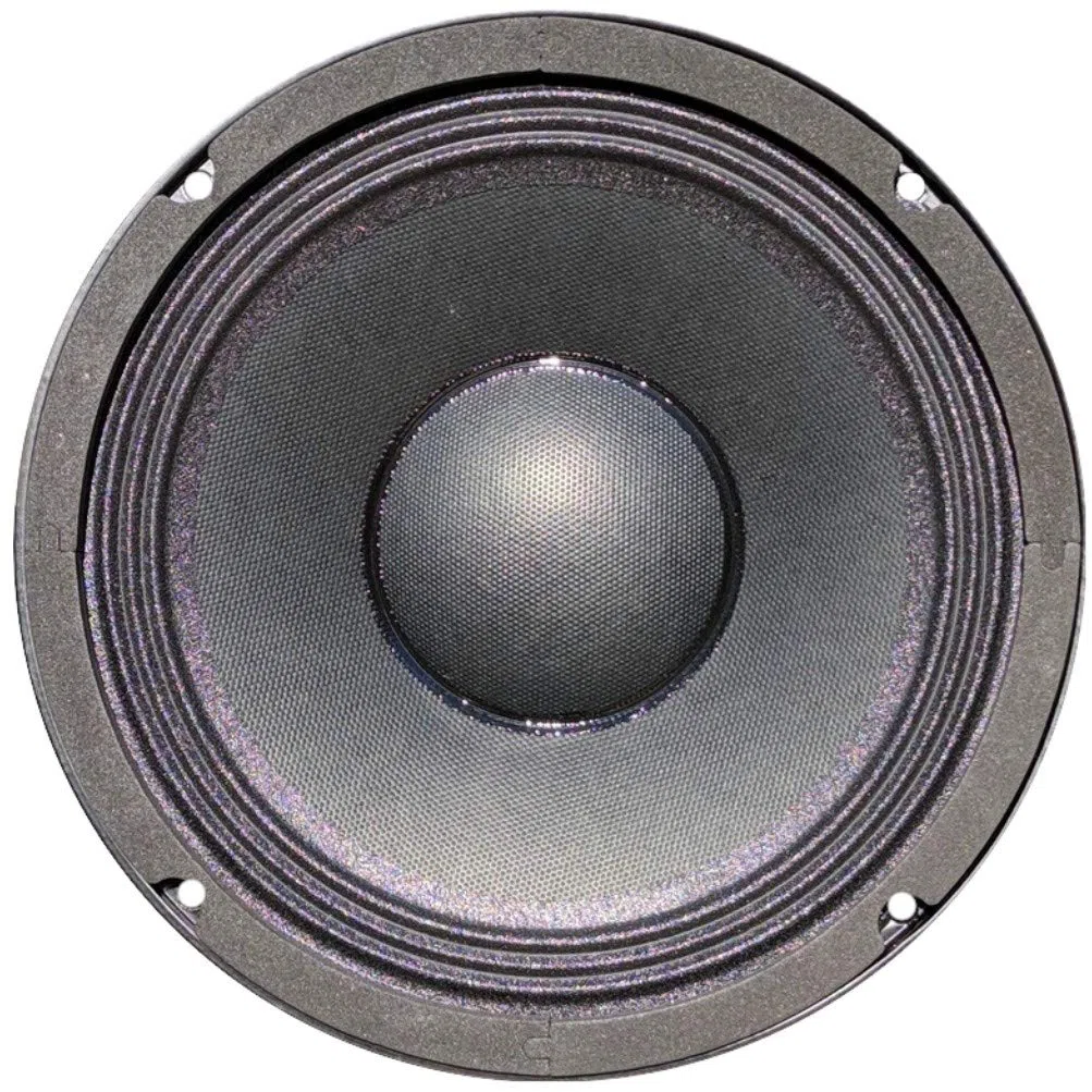1 MASTER AUDIO PA08/8 Altavoz 20.00 cm 200 mm 8" 240 vatios rms 480 vatios MAX impedancia 8 ohmios con sensibilidad 92 db Negro, 1 Pieza