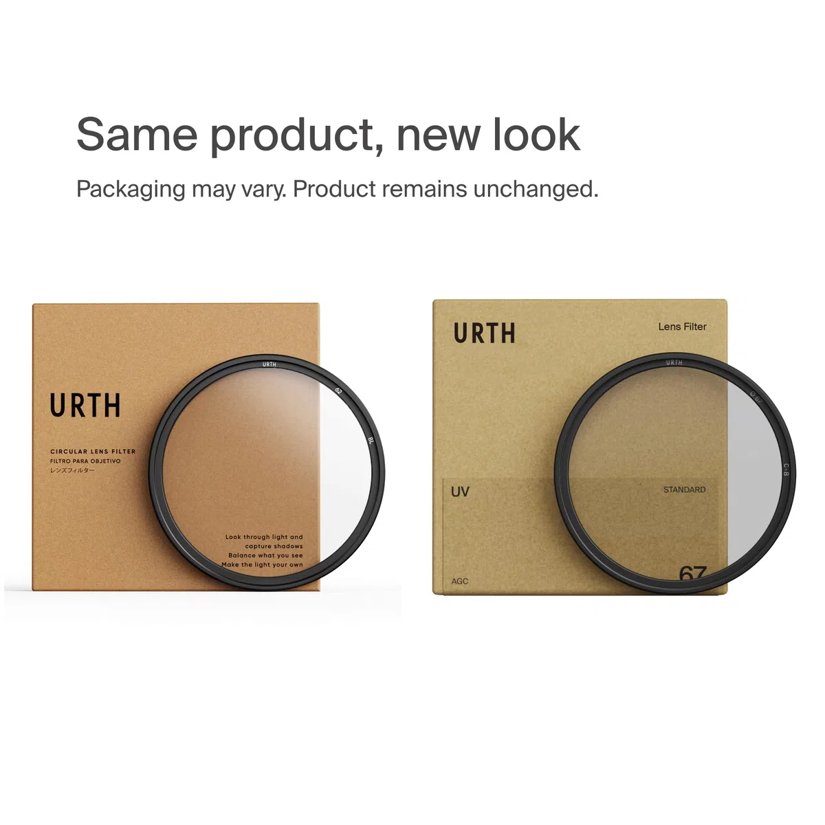 Urth 58 mm Filtro UV para Objetivo — Vidrio óptico HD, Multi-Recubrimiento, protección UV para Objetivo de cámara