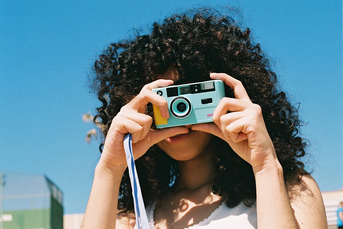Dubblefilm Show Camera Turquesa