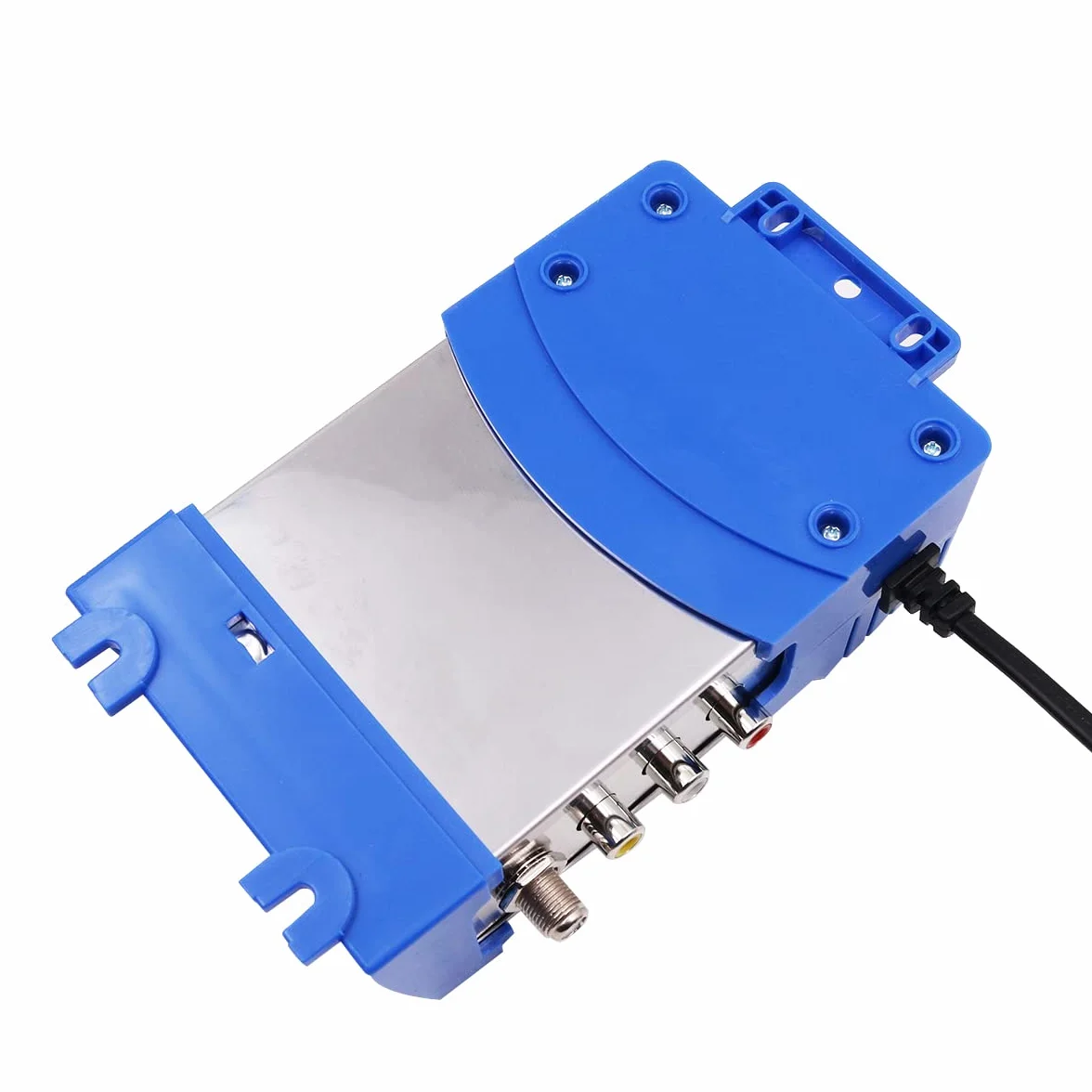 DollaTek Modulador de RF AV-RF Convertidor de AV-TV VHF UHF PAL/NTSC para receptores de satélite/videocámaras compatibles con el sistema CATV local