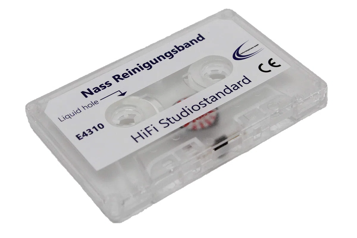 Cartucho de limpieza de audio HiFi MC + líquido de limpieza para grabadora de casete