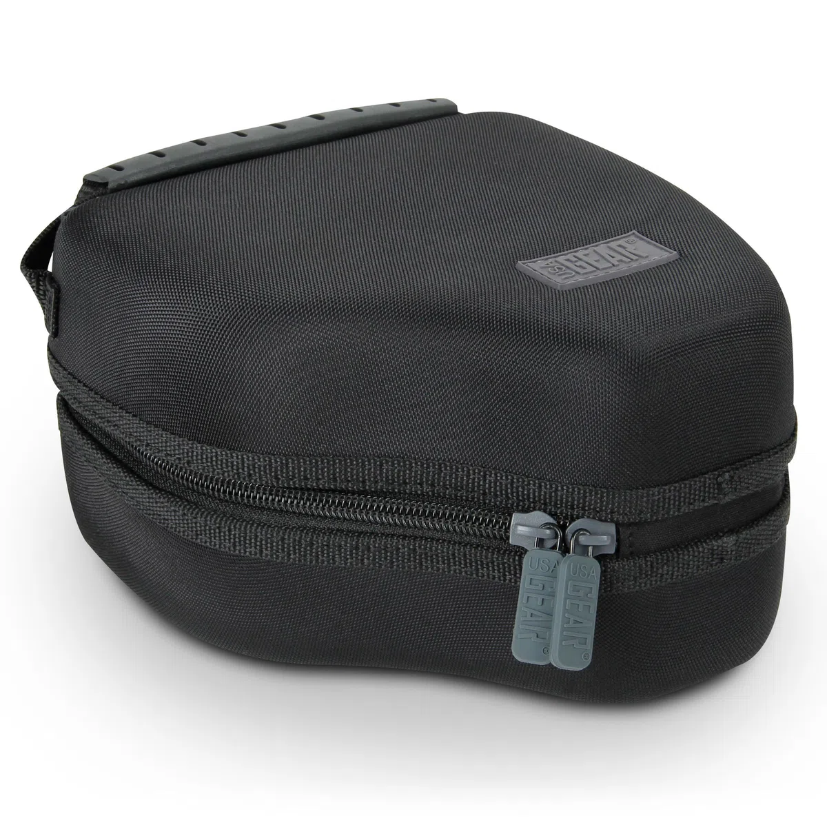 USA Gear Funda para cámara DSLR con protección de Carcasa rígida de EVA Moldeada, Apertura de Acceso rápido, Interior Acolchado y Mango Recubierto de Goma, Compatible con Nikon, Canon, y más (Negro)