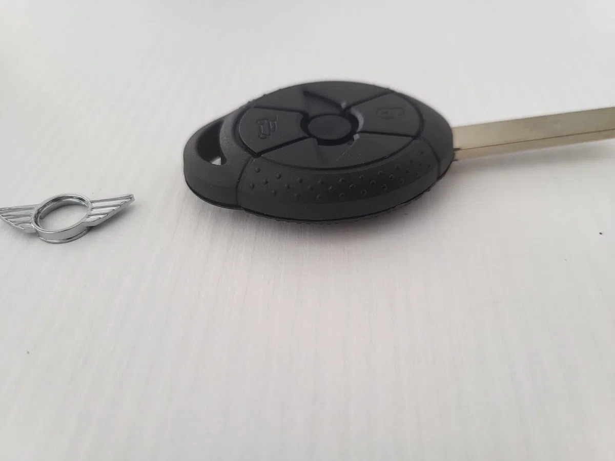 ProPlip - Llave completa con electrónica para programar, compatible con Mini Cooper s r50 r53 One d 433 MHz ID44 EWS Mando a distancia