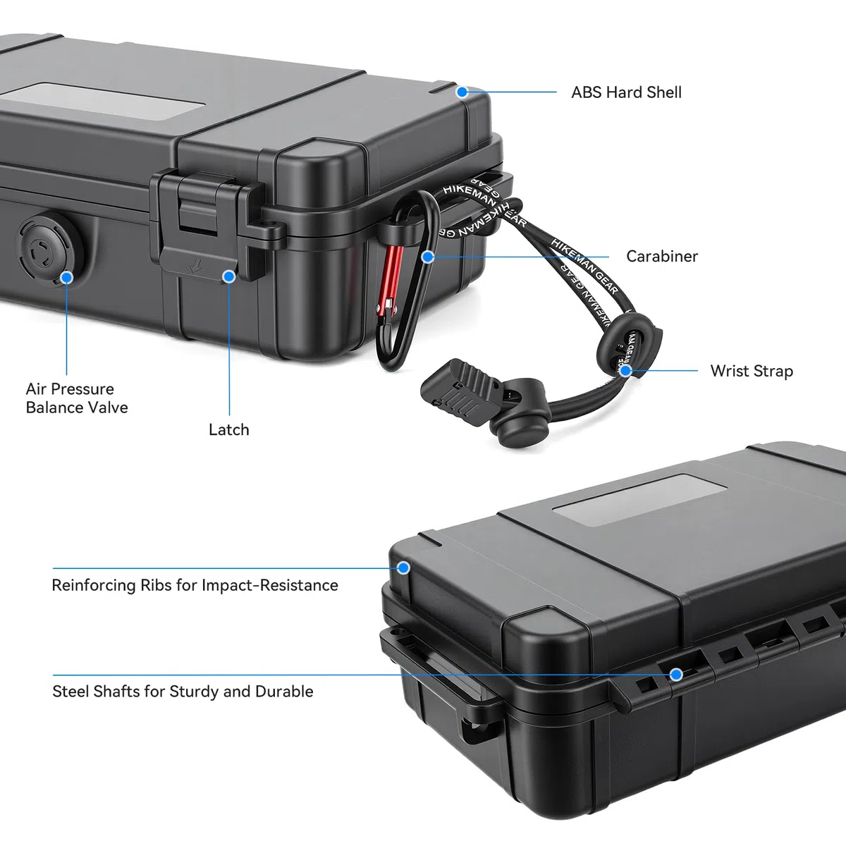 FPVtosky Estuche Rigido para dji Osmo Mobile 8P, Funda Portátil Impermeable de EVA para el Estabilizador Pack para Creadores Osmo Mobile 8P, Ideal para Viajes, Acampadas y Fotografía al Aire Libre