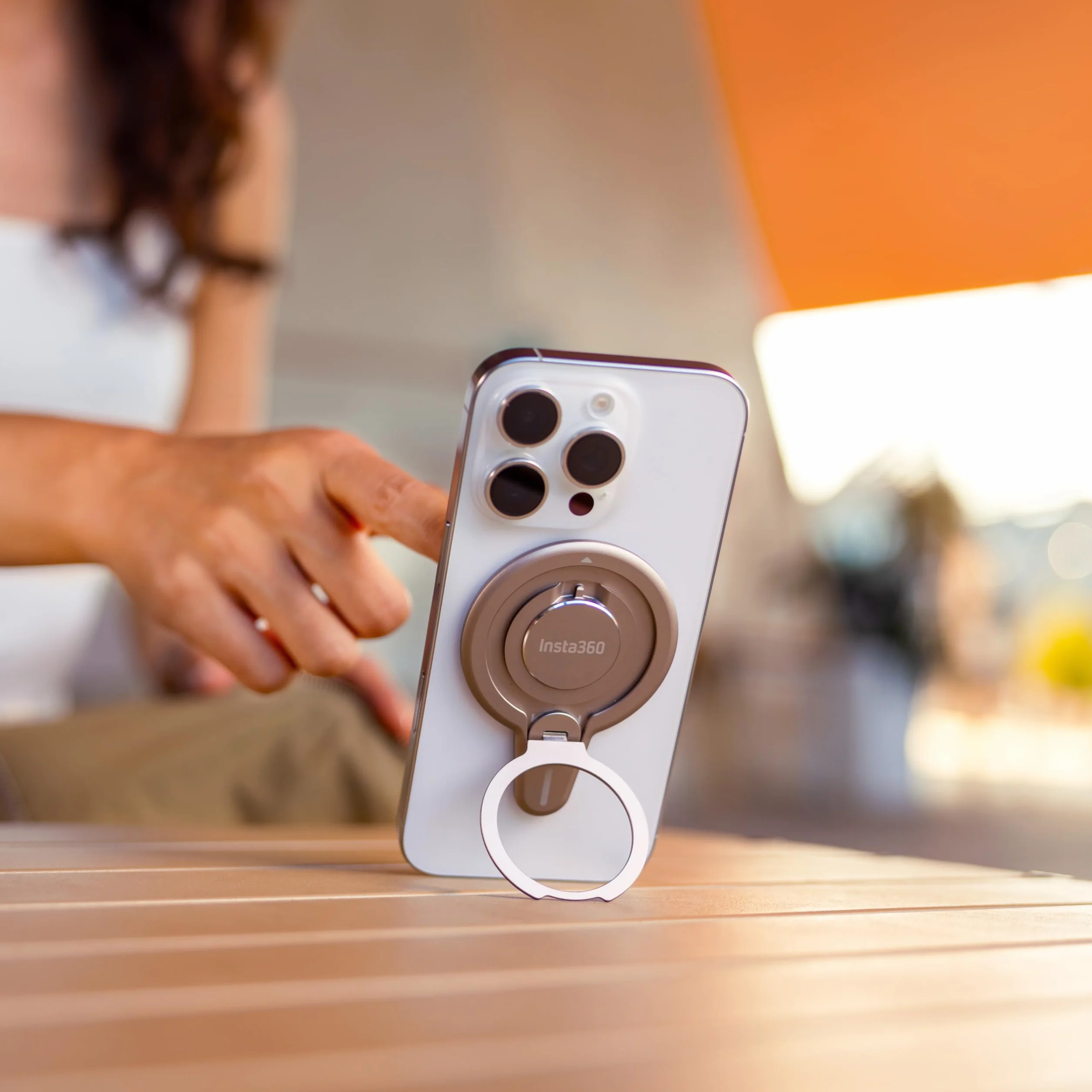 Soporte magnético para Insta360 Flow 2 Pro/Flow 2