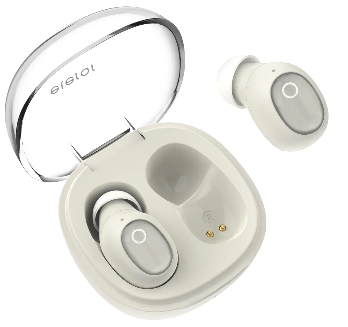 Mini Auriculares inalámbricos para Canales auditivos pequeños, Auriculares Bluetooth para Mujeres con 2 micrófonos para Llamadas claras con IA,Soporte de Sonido Premium inmersivo Modo único