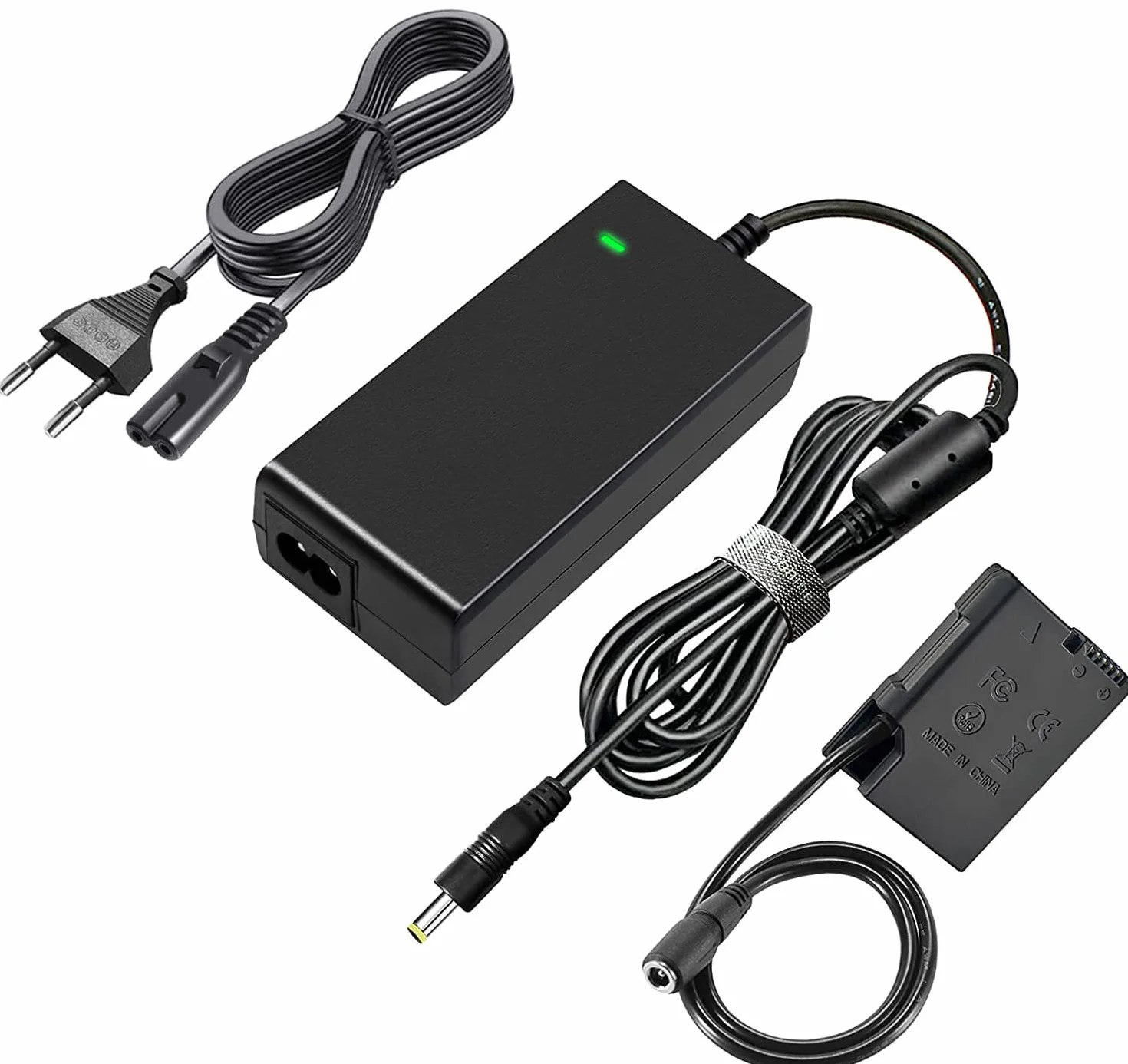 EP-5A AC Adaptador de Corriente EN-EL14 / EN-EL14a Batería Dummy para Nikon D3100 D3200 D3300 D3400 D3500 D5100 D5200 D5300 D5500 D5600 DF Coolpix P7000 P7100 P7700 P7800 Cámaras