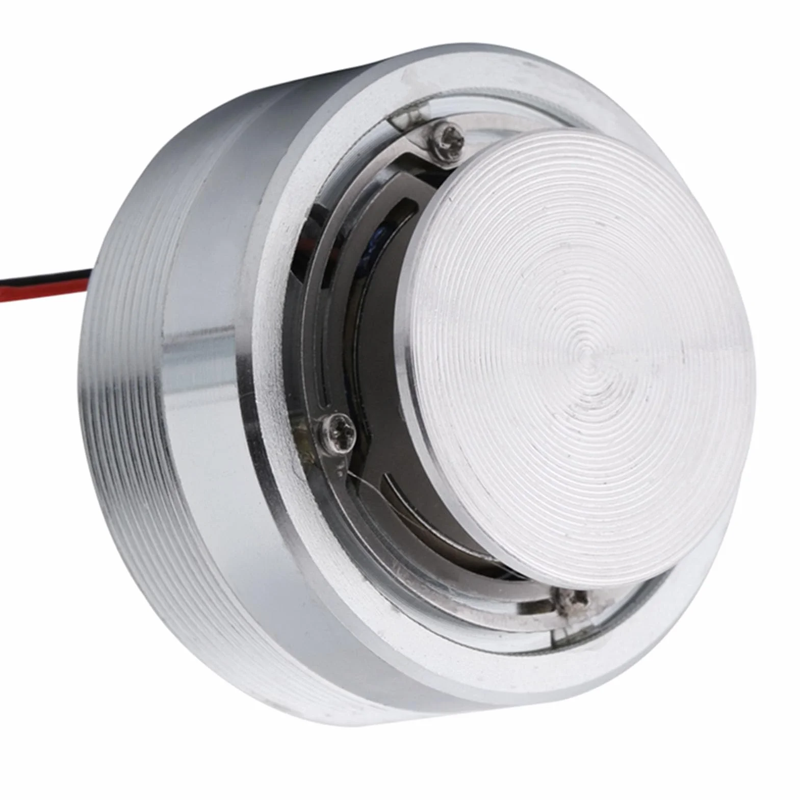 Altavoz de Resonancia de Vibración 50MM, 8Ω 20W, Bajos Profundos, Todas Las Frecuencias, Acero, 50x50x30mm, para Sistemas de Audio Portátiles