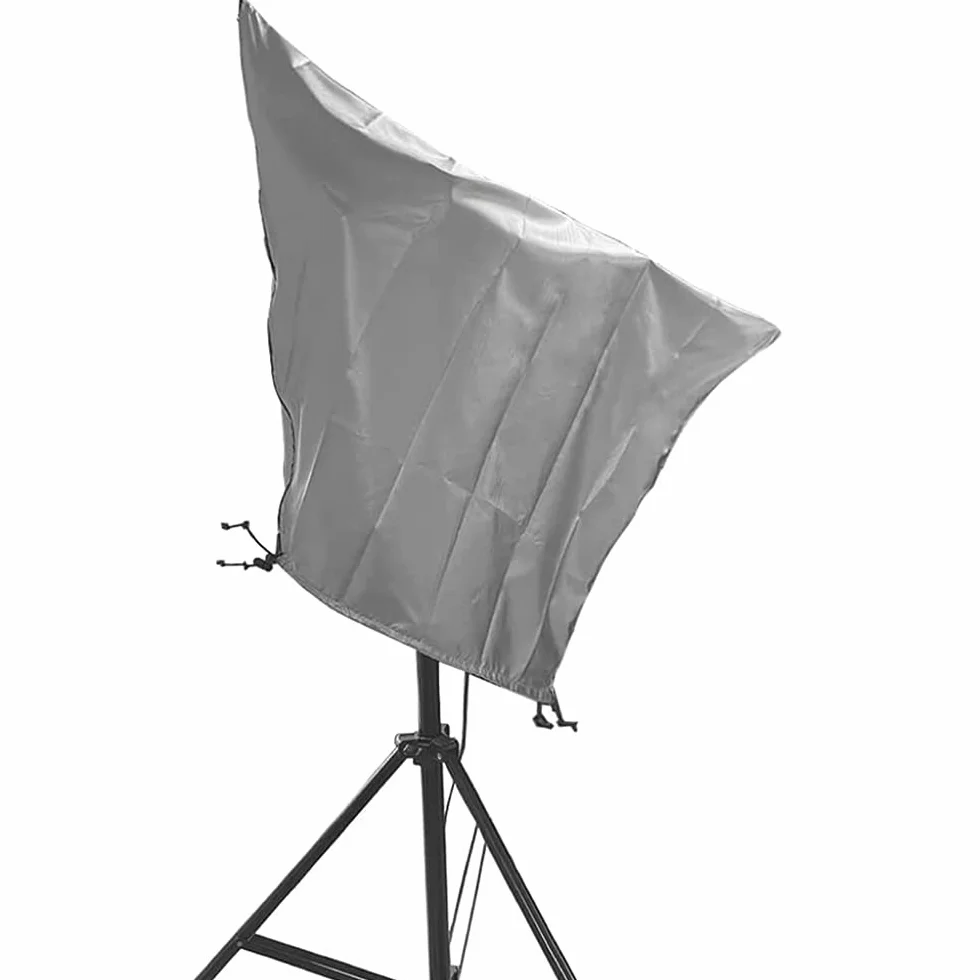 Funda para telescopio, impermeable, tela Oxford 420D, para exteriores, a prueba de polvo, para exteriores, con cordón ajustable (M: 100 x 75 cm)