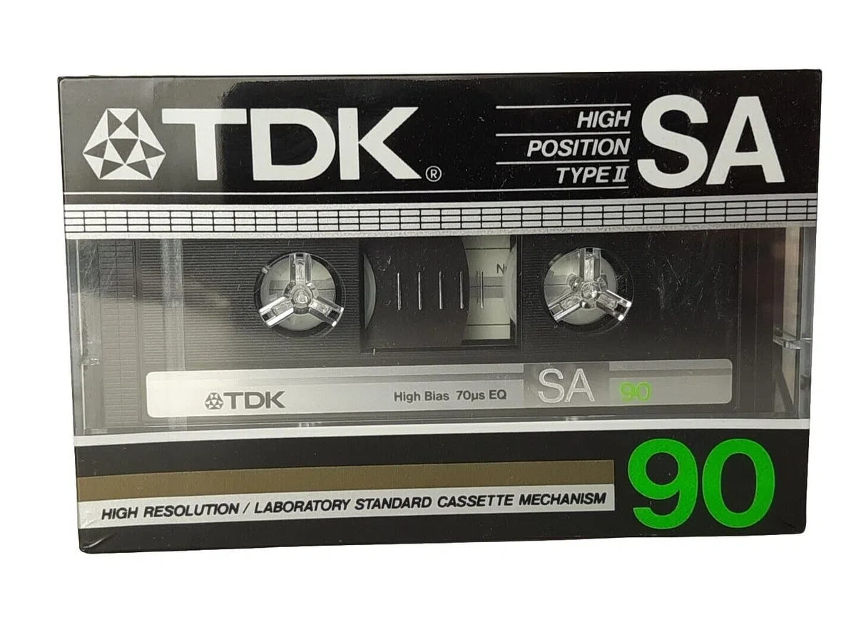 TDK SA 90 Cassette 1 x 90 min Biais élevé