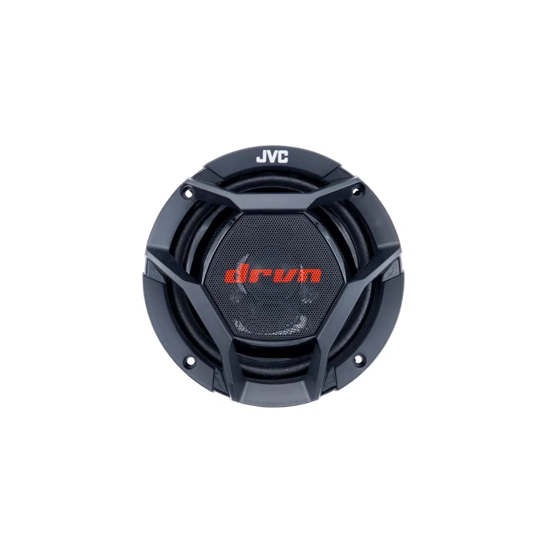 JVC CS-DR520 Altavoces Coaxiales de 2 vías de 13 cm | Altavoces para el coche con Sonido Envolvente. Woofer con cono de Carbono y Mica y Tweeter Balanceado. Color Negro