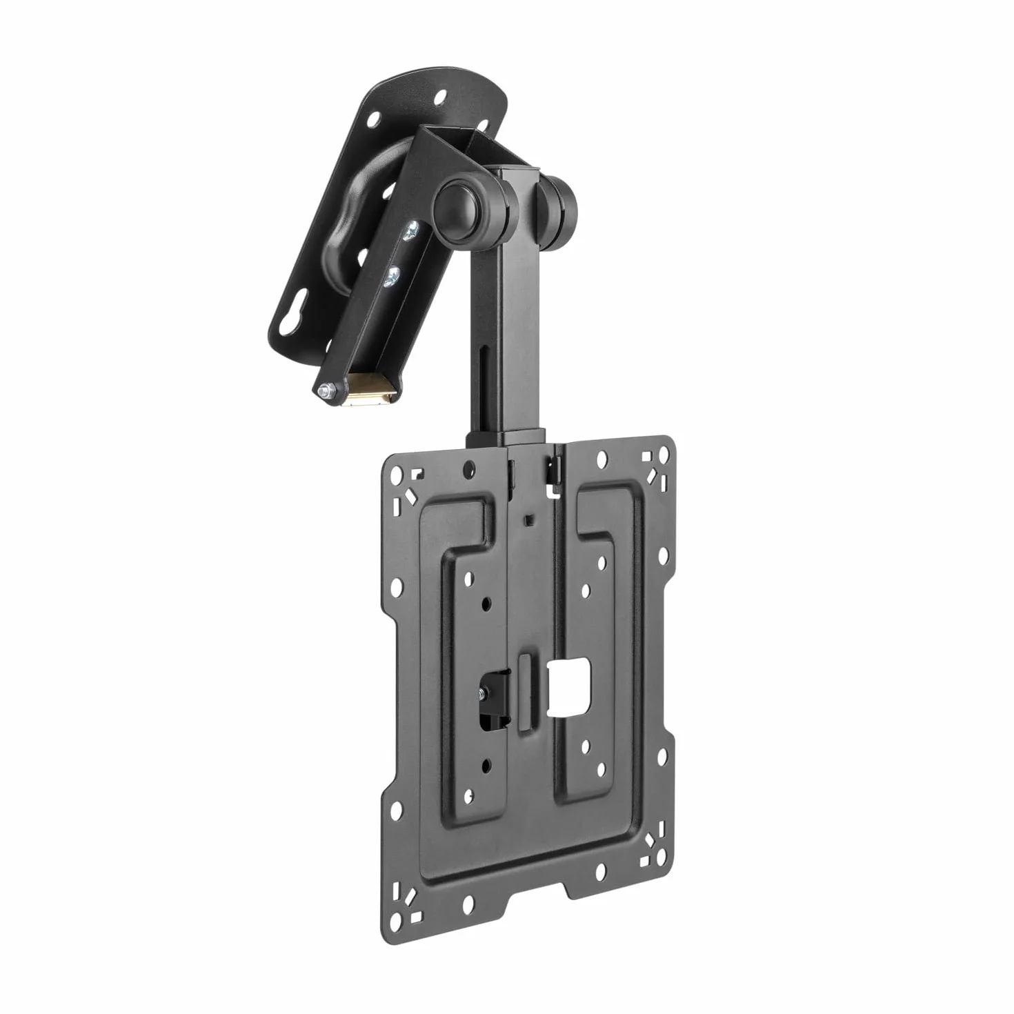 AISENS - CT43S-187 - Soporte de Techo Giratorio, Plegable para Monitor/TV 20Kg de 19-43, Negro