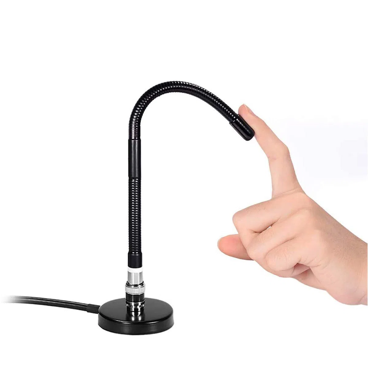 Bingfu Antena CB 27MHz BNC Conector PL259 Soft Whip Base Magnética Cable 3Metros Compatible con Cobra Midland Uniden Maxon President CB Radio Mano Portátil Móvil Escáner de Policía