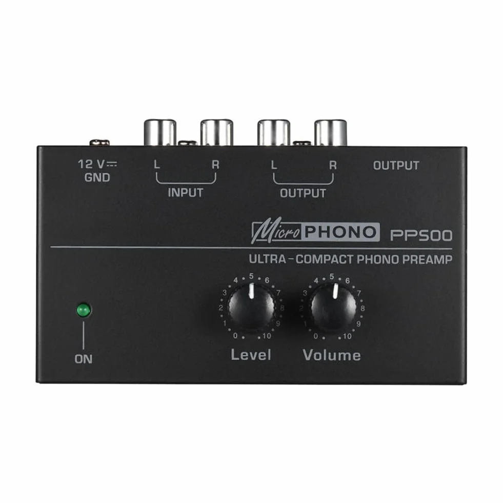Preamplificador preamplificador PP500 preamplificador Phono con control de volumen de enchufe UE