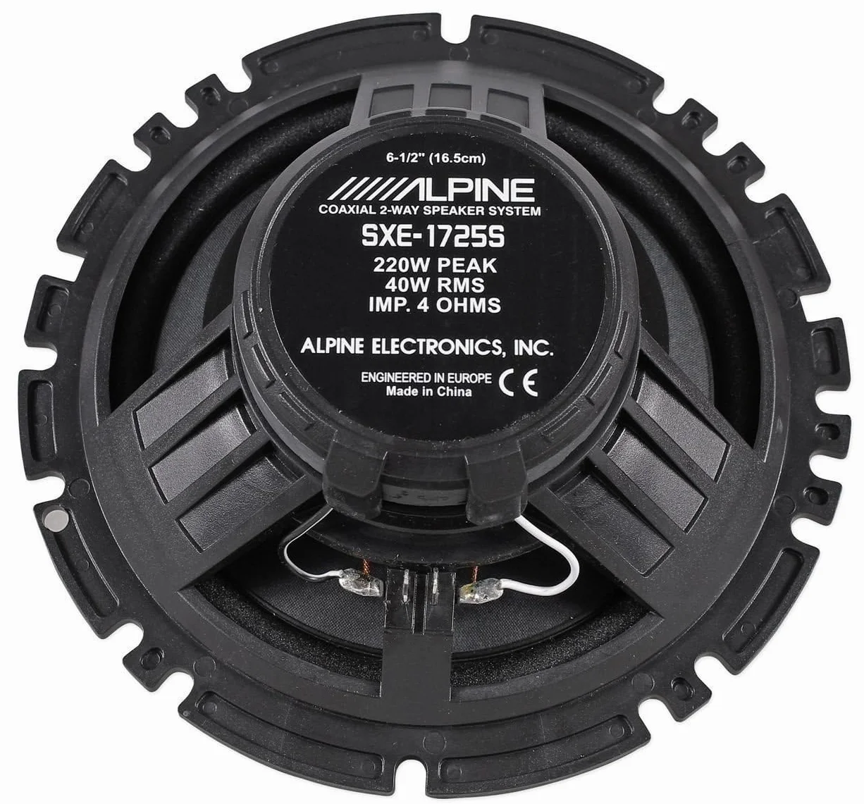 Kit de 2 altavoces Alpine SXE-1725S para Toyota Corolla, Avensis (ver desc.) + 2 soportes delanteros/traseros