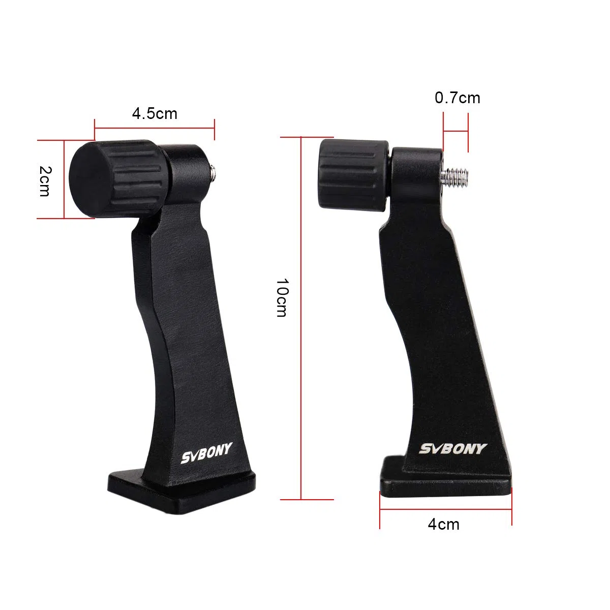 svbony L Tipo full metal prismáticos soporte adaptador de trípode para prismáticos y minocular