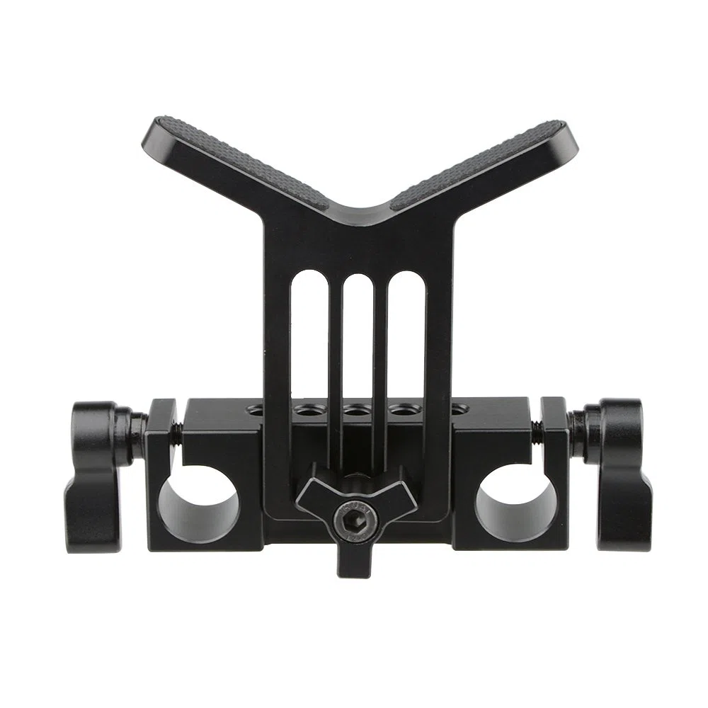CAMVATE Cámara Lente Apoyo Abrazadera de 15 mm Varilla Rail Bloque para DSLR Rig Rod Apoyo Rail Sistema
