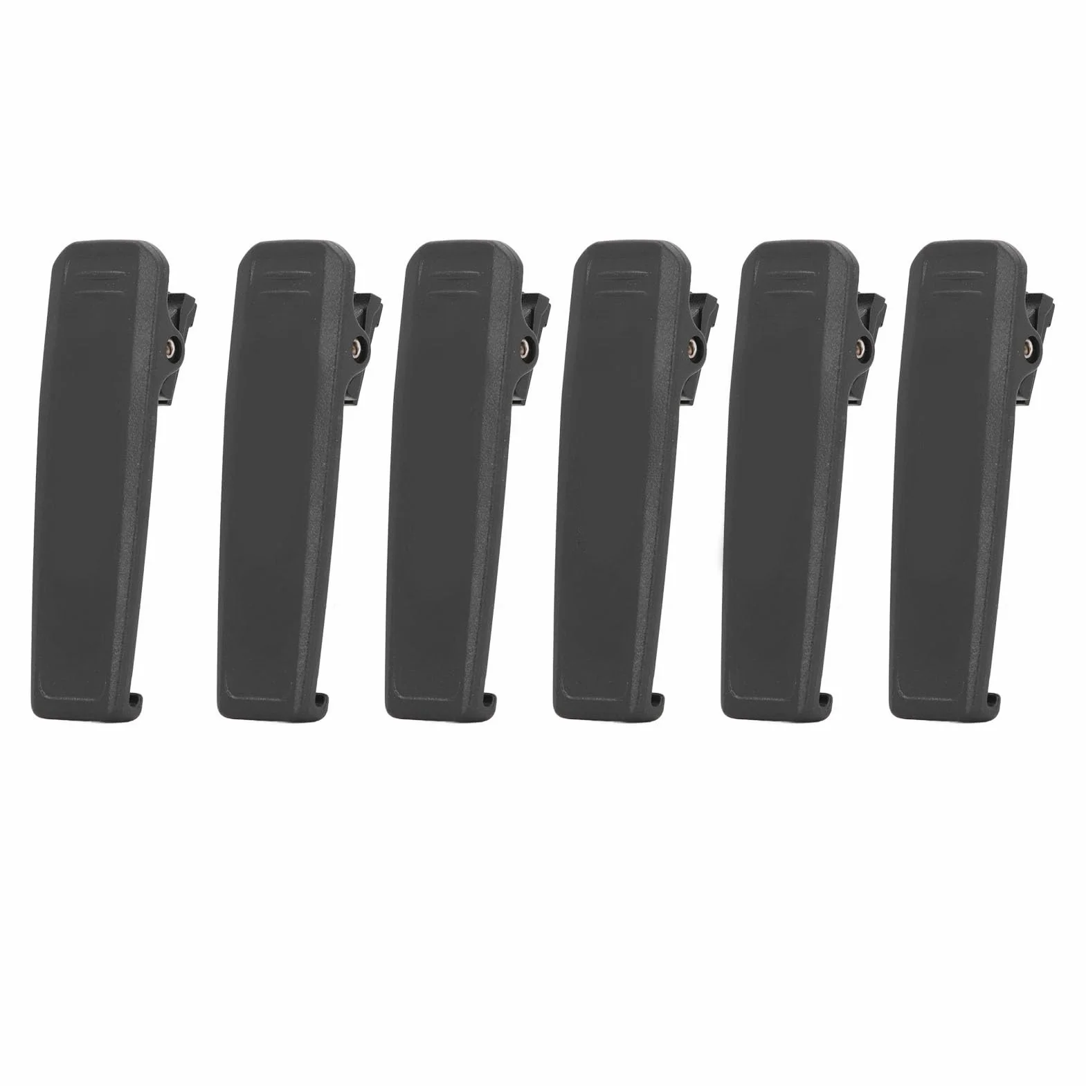 Clip para Cinturón de 6 Piezas, Práctico Clip para Cinturón de Radios Portátiles para Sujetar de Forma Segura, para IC F1000 IC F2000 IC V10MR IC F1000D IC F2000D IC F2000T