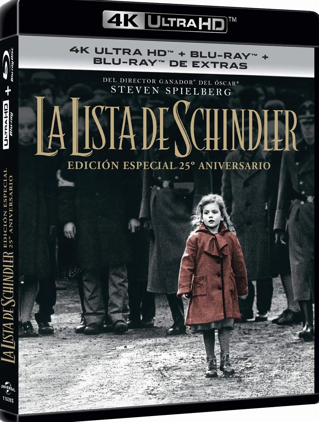 La Lista De Schindler (4K Ultra-HD + BD + BD Extras) [Blu-ray]