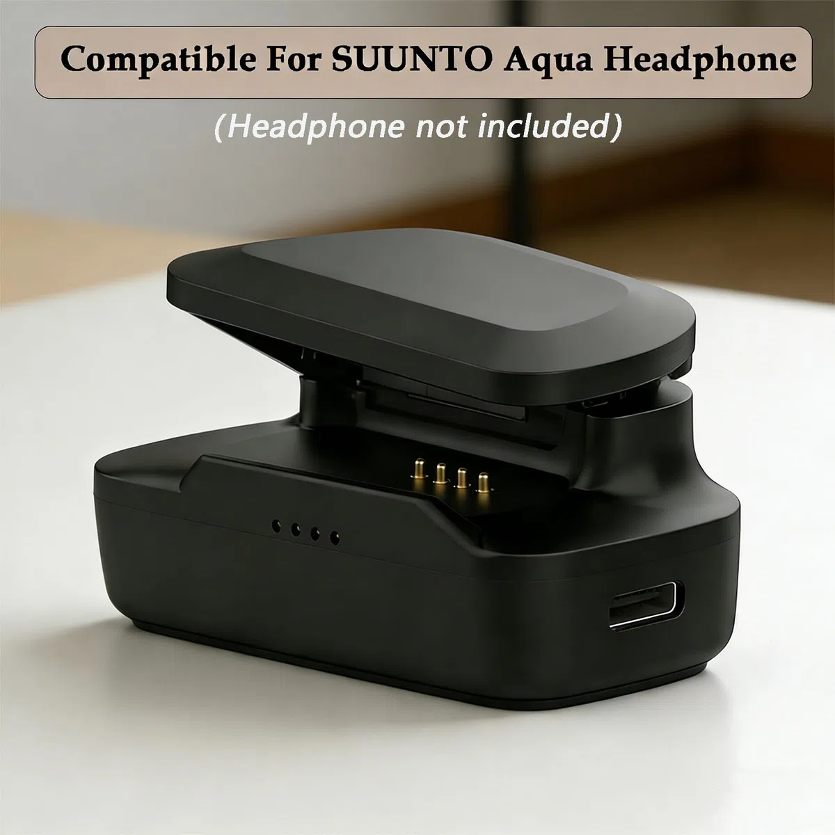 Base de carga para auriculares SUUNTO Aqua, estación de carga magnética portátil USB-A y tipo C