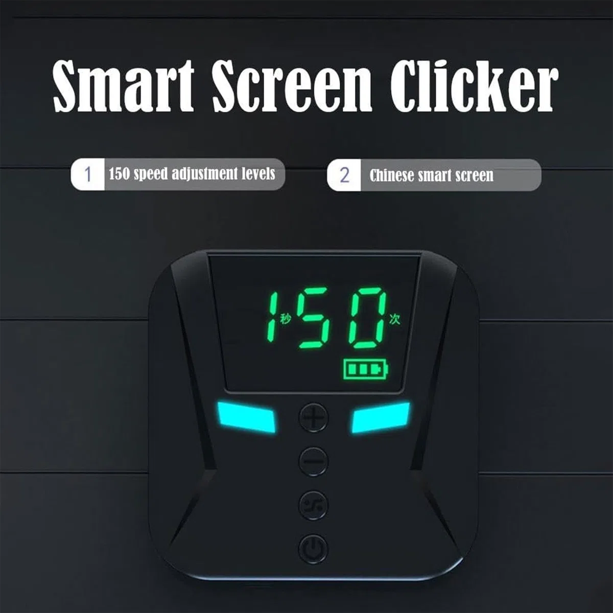Clicker automático de Pantalla, simulación de Dedos para Tocar rápido y Continuo, Juego de transmisión en, Pantalla de Dedo simulada para Juegos, transmisión, Control Remoto