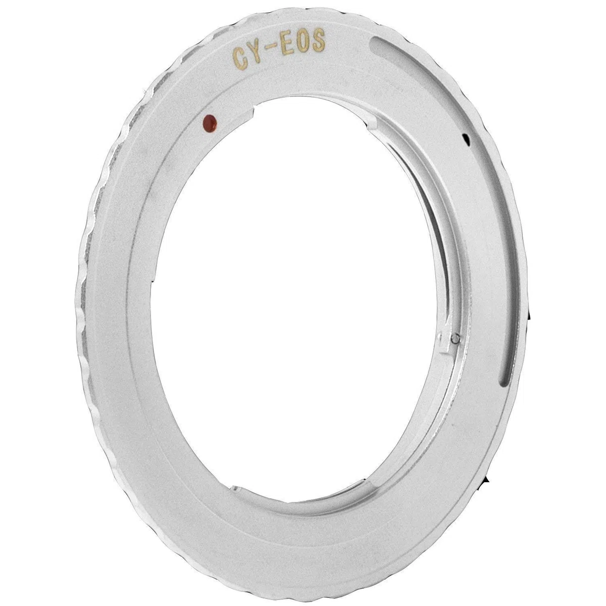 Anillo Adaptador de objetivos Contax y Yashica para cámaras Canon EOS, con chip de confirmación de enfoque