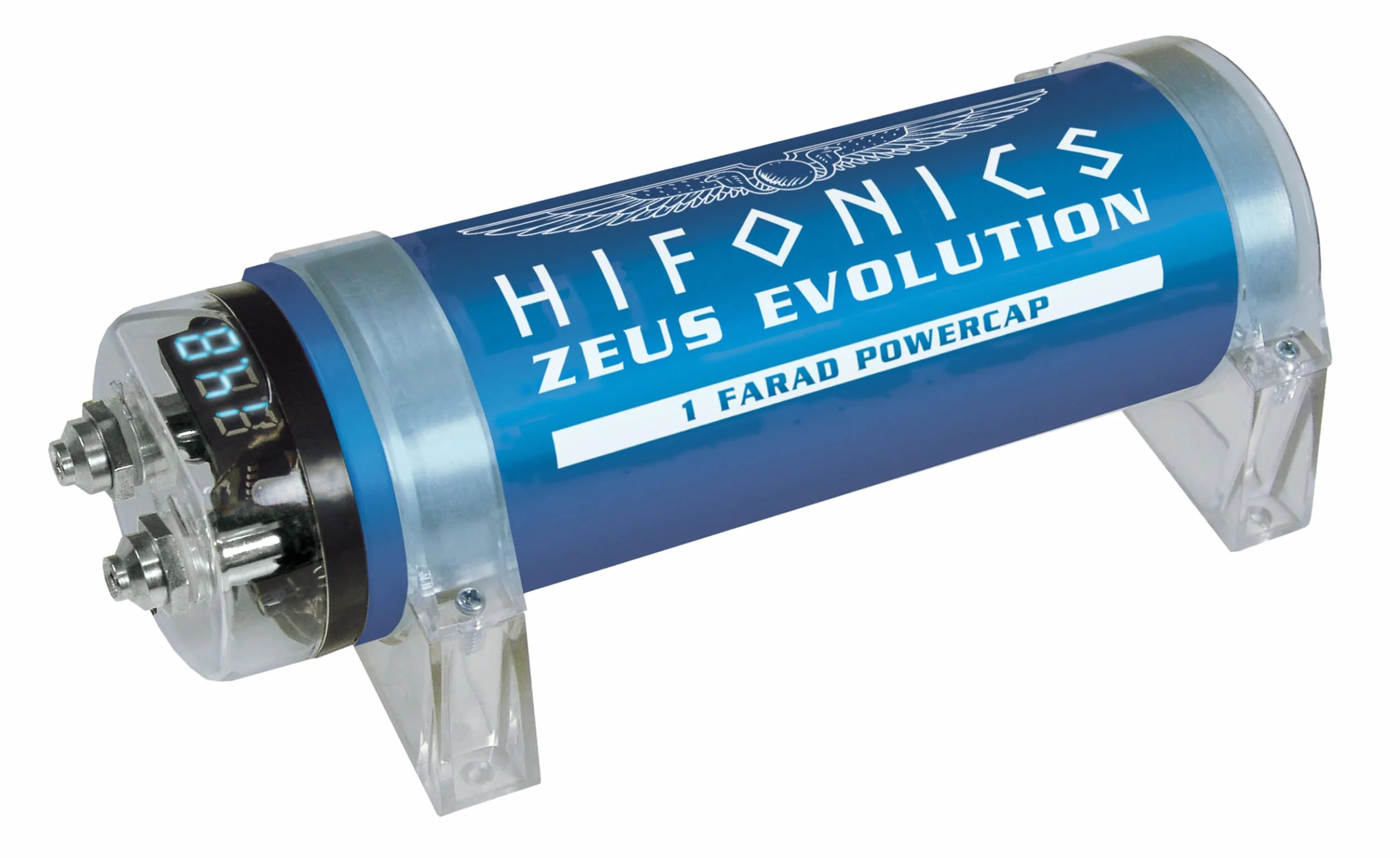 Hifonics ZXE1000-1 Farad Powercap 1F - Condensador para estabilización de voltaje de la instalación CarHifi en el coche Elko Zeus