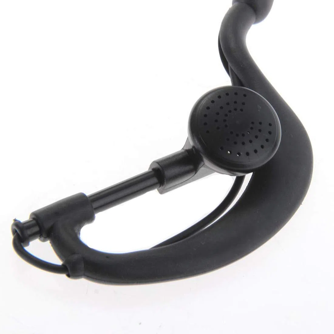 Movilideas - 5 Auriculare Walkie con Micrófono PTT Compatible con Motorola 1 Pin Auricular
