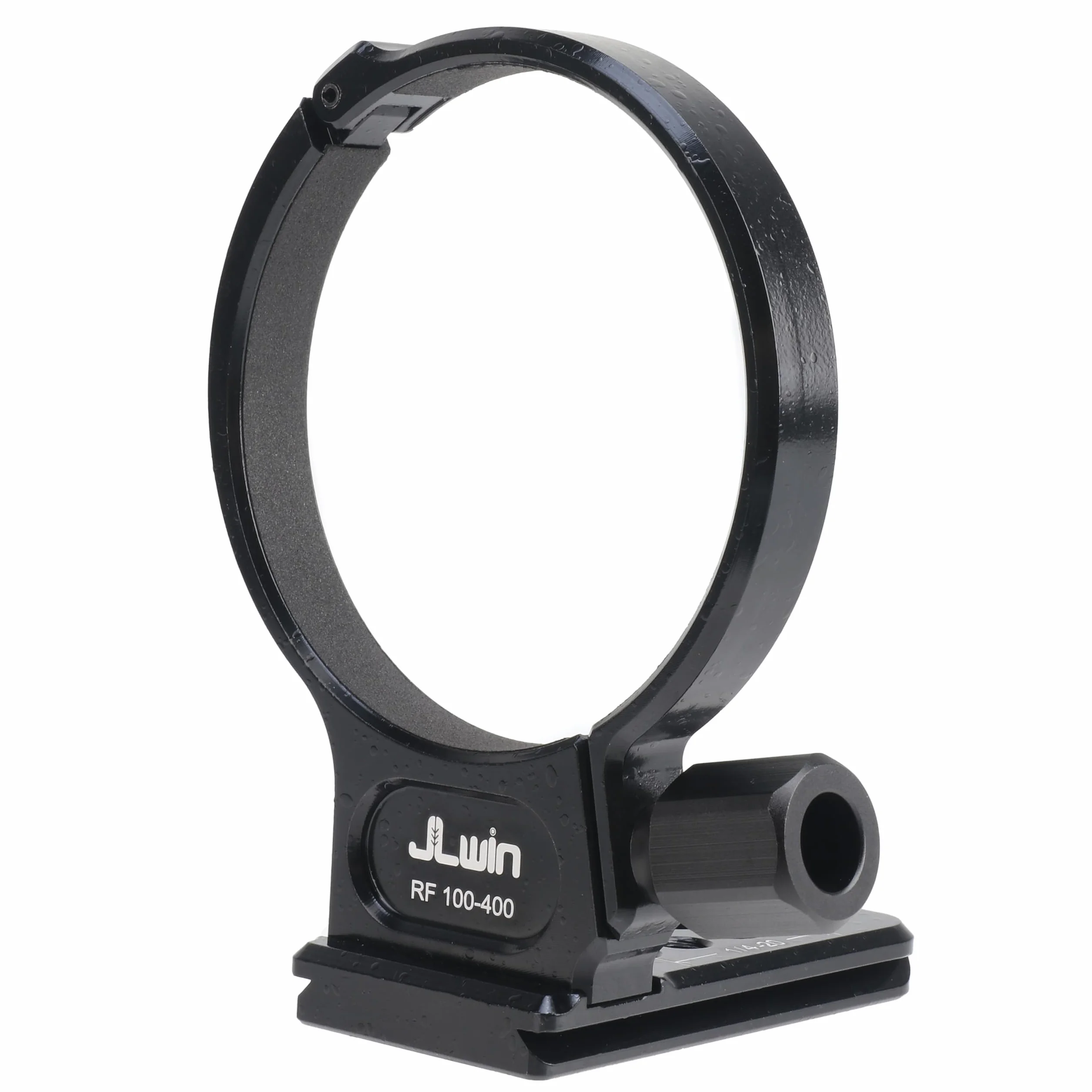 Hersmay Anillo de montaje de collar de trípode para Canon RF 100-400 mm F/5.6-8 es USM lente contemporánea con rosca de 1/4 y 3/8 pulgadas de montaje de tornillo de cola de milano placa de liberación