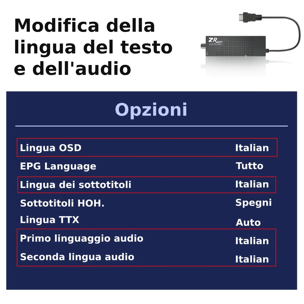 bestyks Decodificador TDT HD, Sintonizador TDT HD HDMI, DVB T2 H265 Decodificador HD, TDT HD Euroconector Full HD 1080p Soporte WiFi, Control Remoto IR 2 en 1, Dolby, PVR, LCN