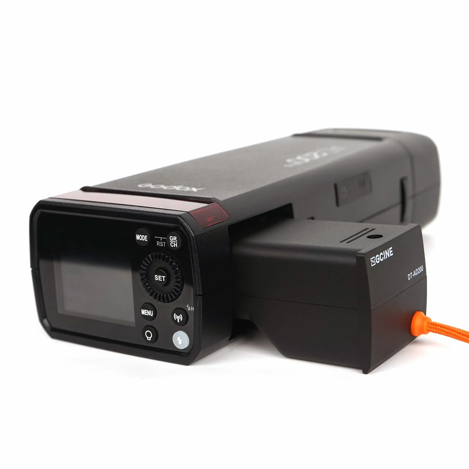 ZGCINE DT-AD200 Batería ficticia para Godox AD200/AD200 Pro/AD300 Pro/AD200 Pro II - Longitud: 60CM/23.5inch