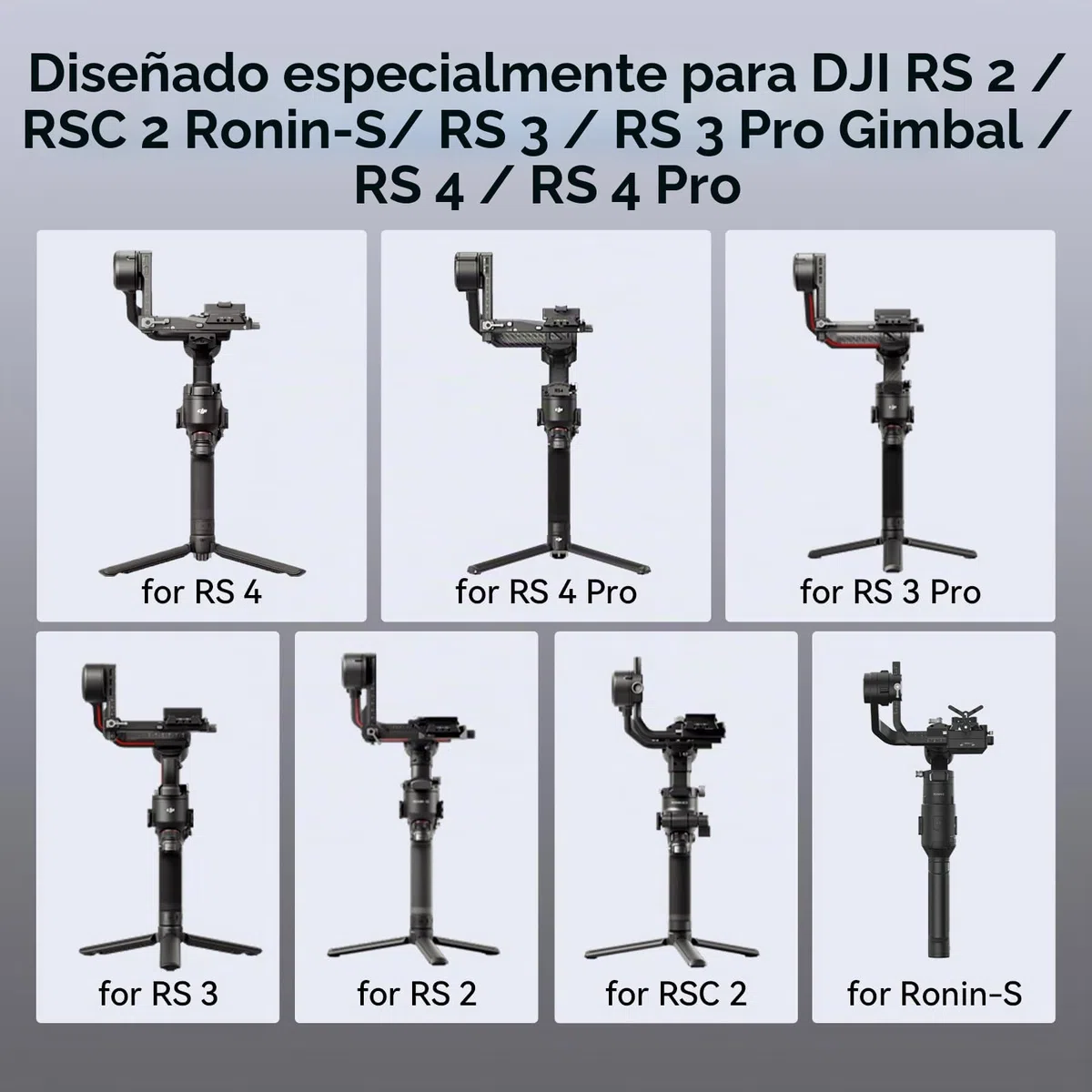 SMALLRIG Placa de Liberación Rápida para MFT-Type Compatible con dji RS 2 / RSC 2 / Ronin-S/RS 3 / RS 3 Pro/RS 4 / RS 4 Pro - 3158B