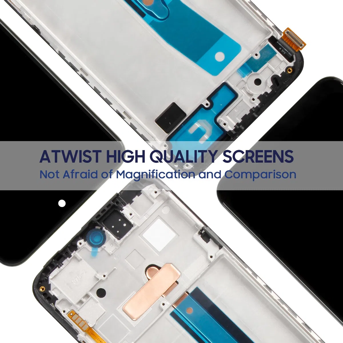 Atwist Pantalla LCD para Xiaomi Redmi Note 11s 4G LCD Display para Redmi Note 11s 4G Digitalizador 2201117SG 2201117SI 2201117SY 2201117SL Pantalla táctil Asamblea (No con Note 11s 5G, con Marco)