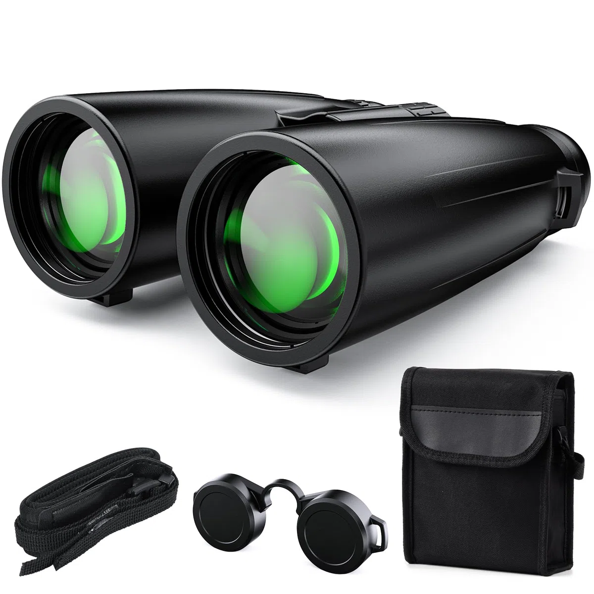 Usogood Professional 15x56 Prismáticos para Adultos, Prismas BaK4 y Lentes FMC, Binoculares de Largo Alcancede, Adecuados para la Observación de Aves, Hunting, Hiking