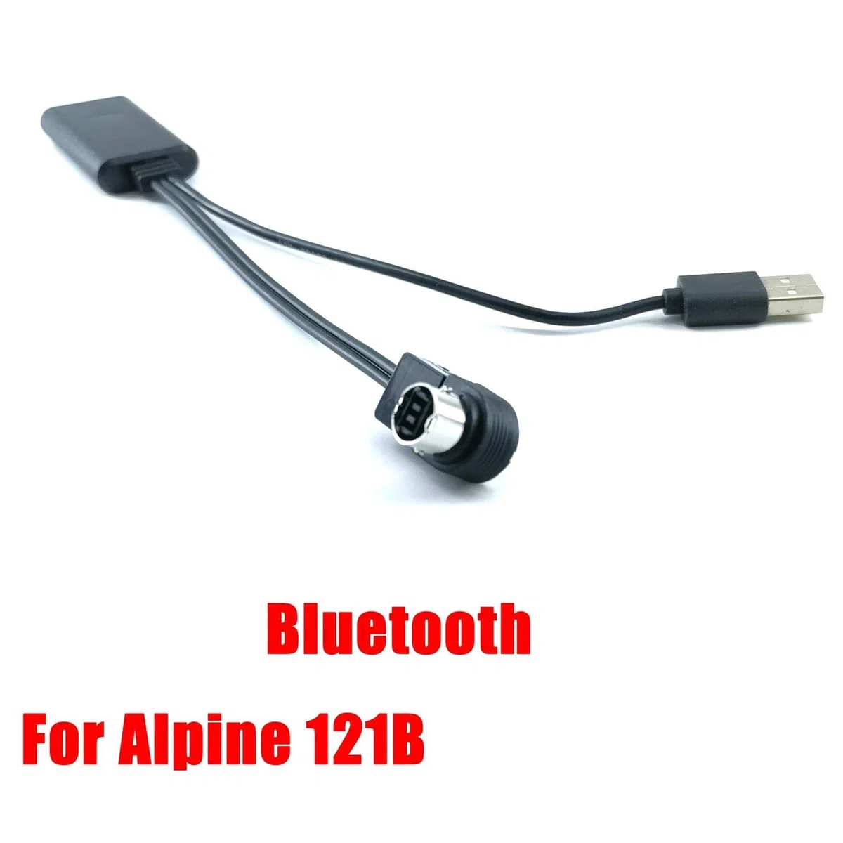 Compatible con JVC Alpine Stereo KS-U58 PD100 U57 U29 Adaptador de Dispositivo Auxiliar de Audio Bluetooth 5.0 Puerto Ai Net USB