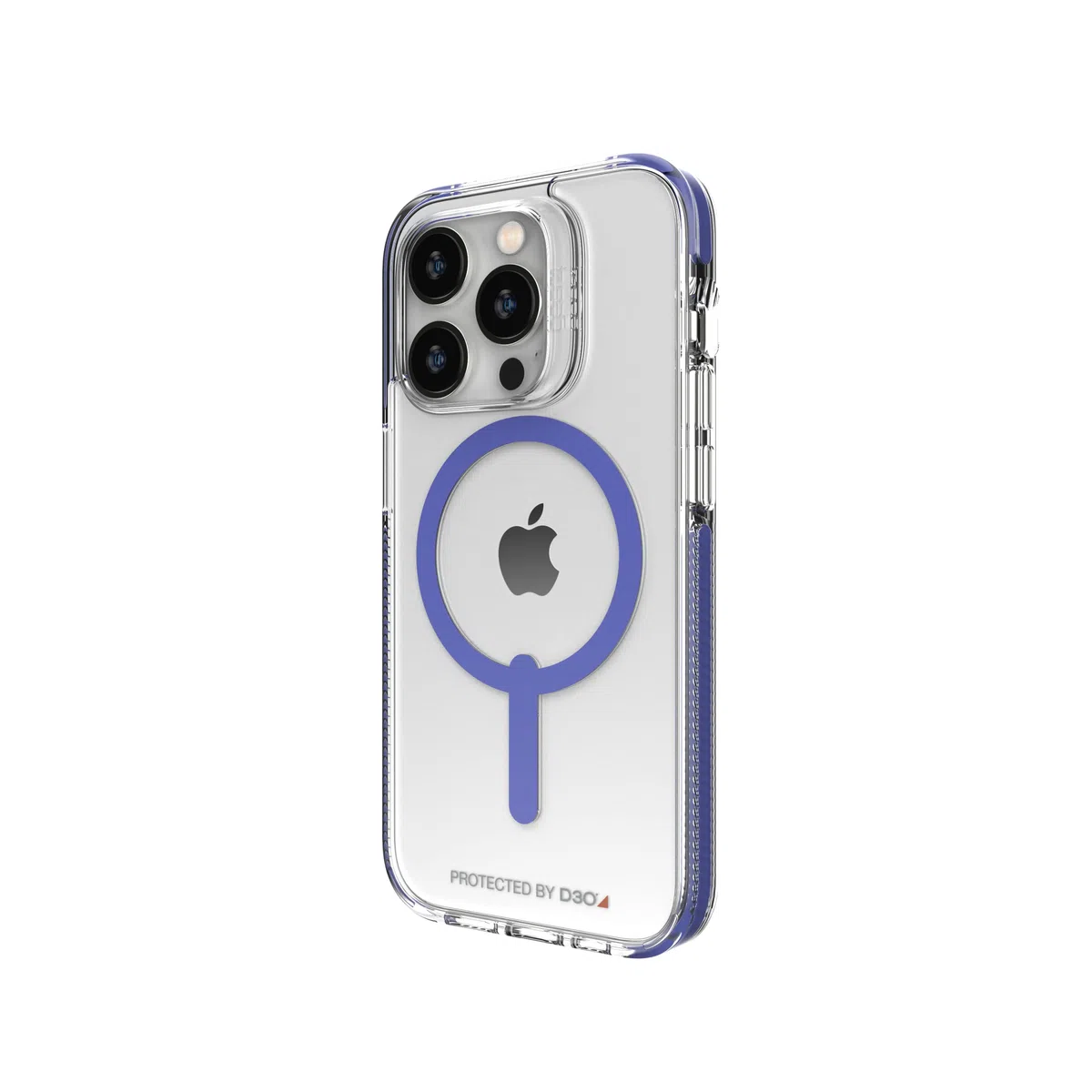 Gear4 ZAGG Santa Cruz Snap D30 Funda Protectora Compatible con iPhone 14 Pro, Delgada, a Prueba de Golpes, Carga inalámbrica, Compatible con MagSafe, (Azul)
